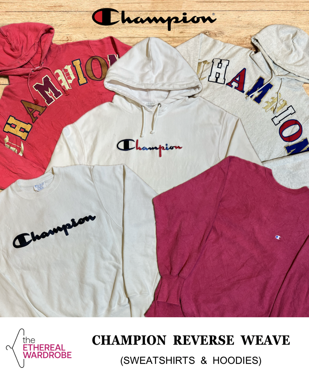 Sweatshirts et hoodies Champion Reverse Weave 20pcs (RN : 1072)