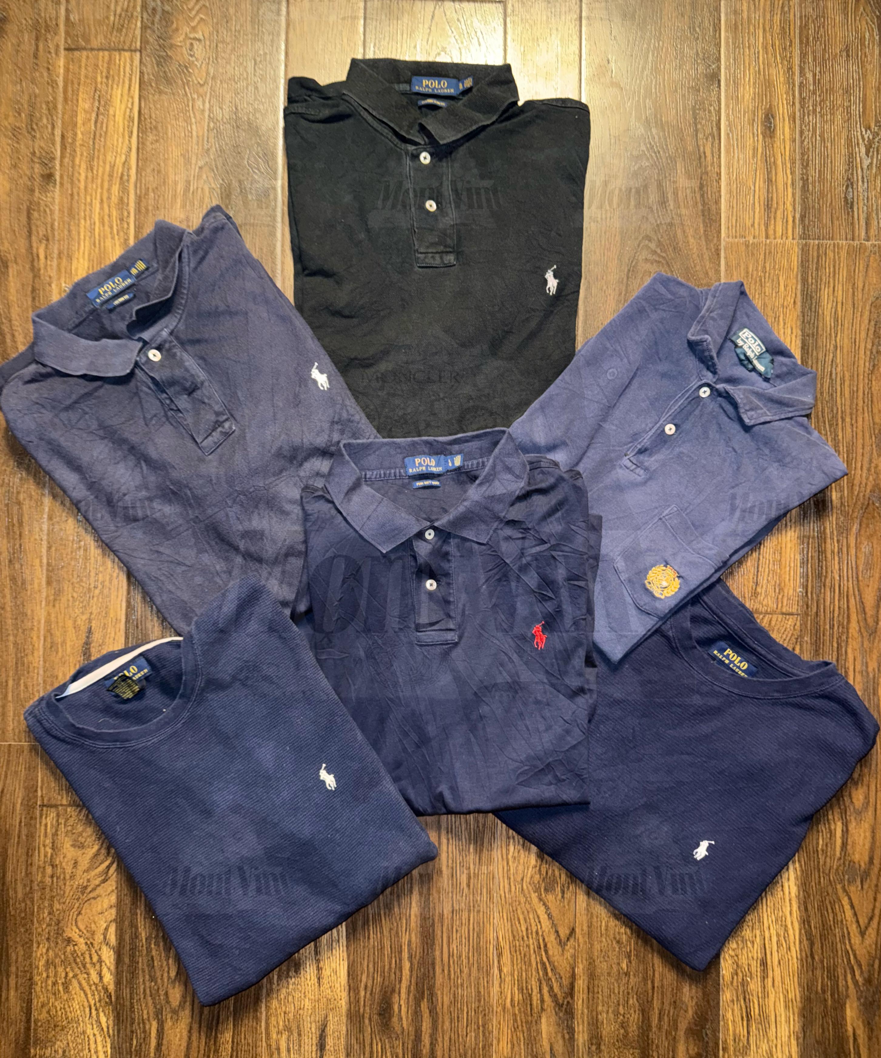 Polo Ralph Lauren Polo T Shirts & Long Sleeves - 6 pieces