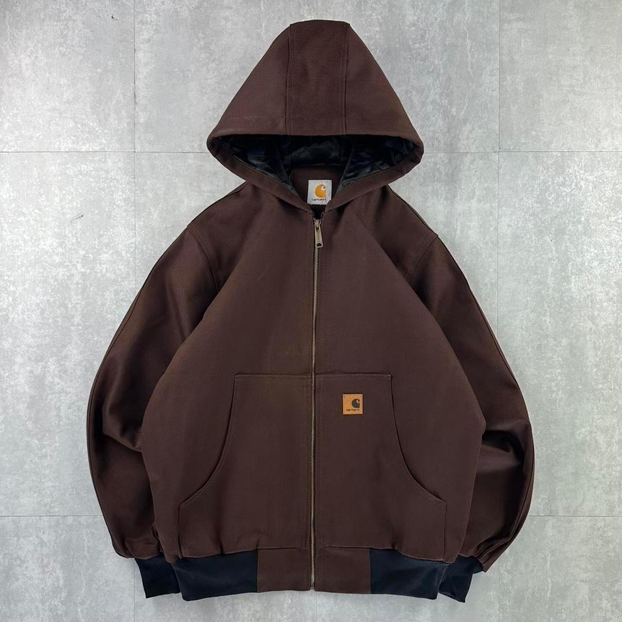 Jaqueta Carhartt Rework Style Marrom Escuro