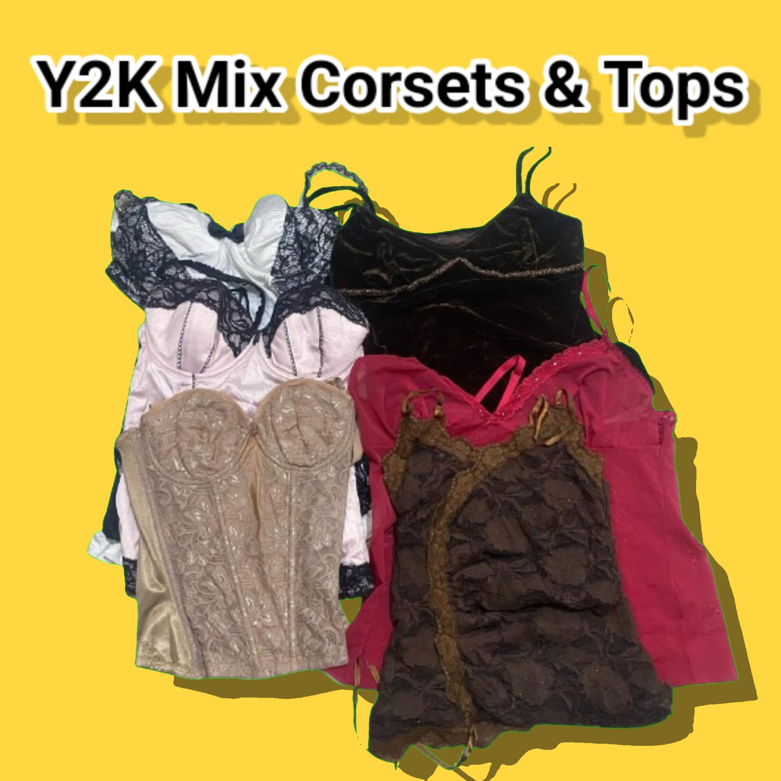 Y2K Mix Korsetts & Tops