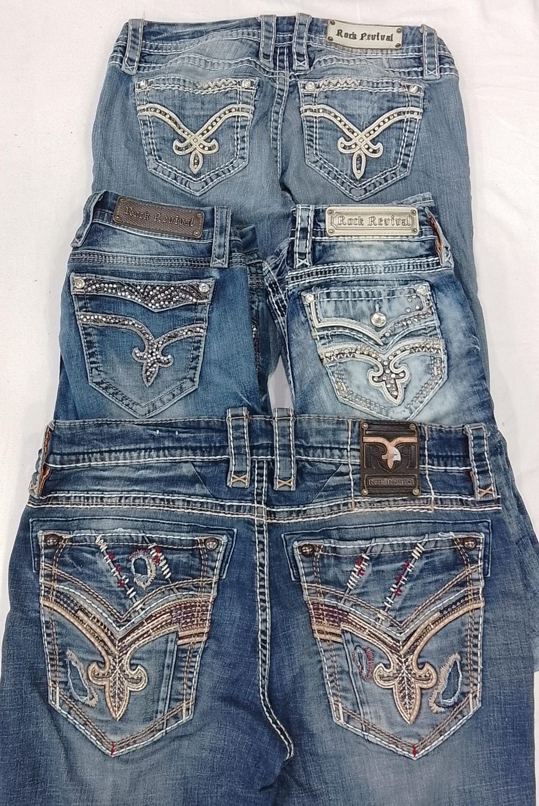 CR4258 Rockrevival Jeans da Uomo - 20 Pezzi