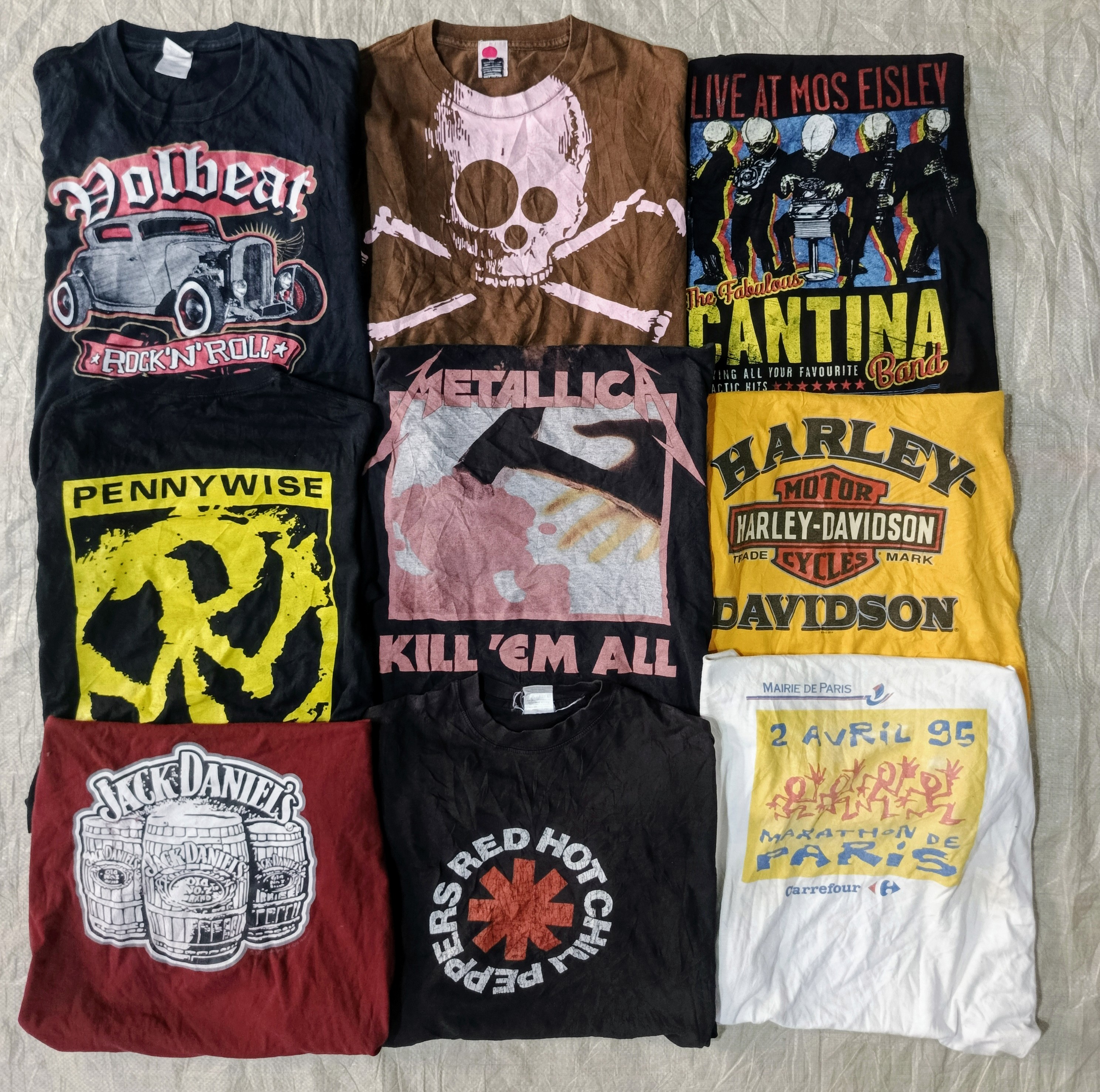ヴィンテージ音楽とグラフィックTシャツ