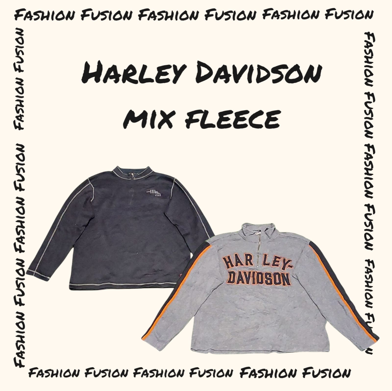 (FF-857) Harley Davidson Fleece