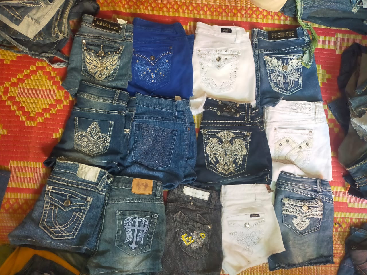 L.A. IDOLS PREMIER ALTRE MARCHI MIX DONNE VESTONO MINI SHORTS (MD 501)