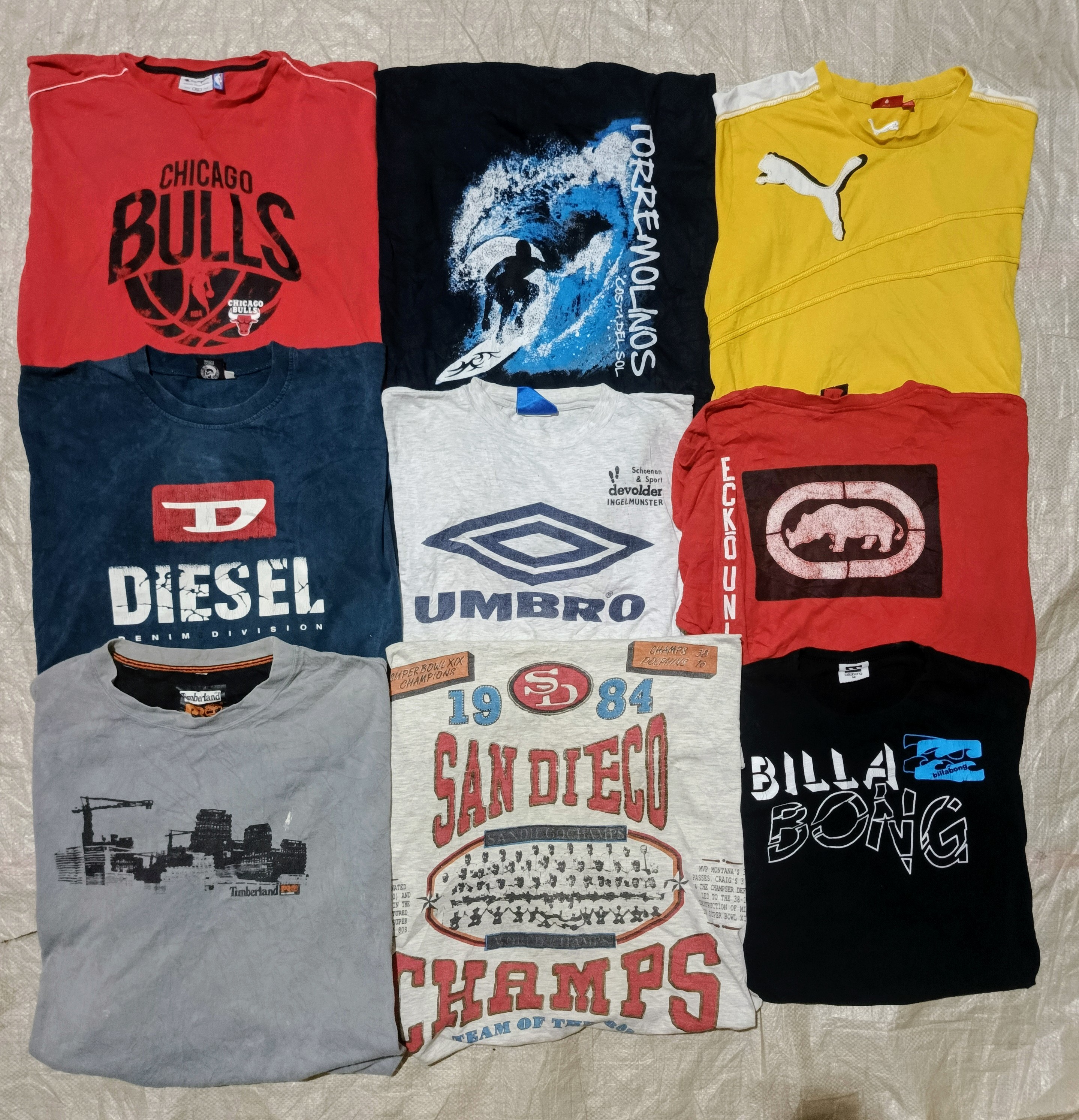 tee di surf e mix brand