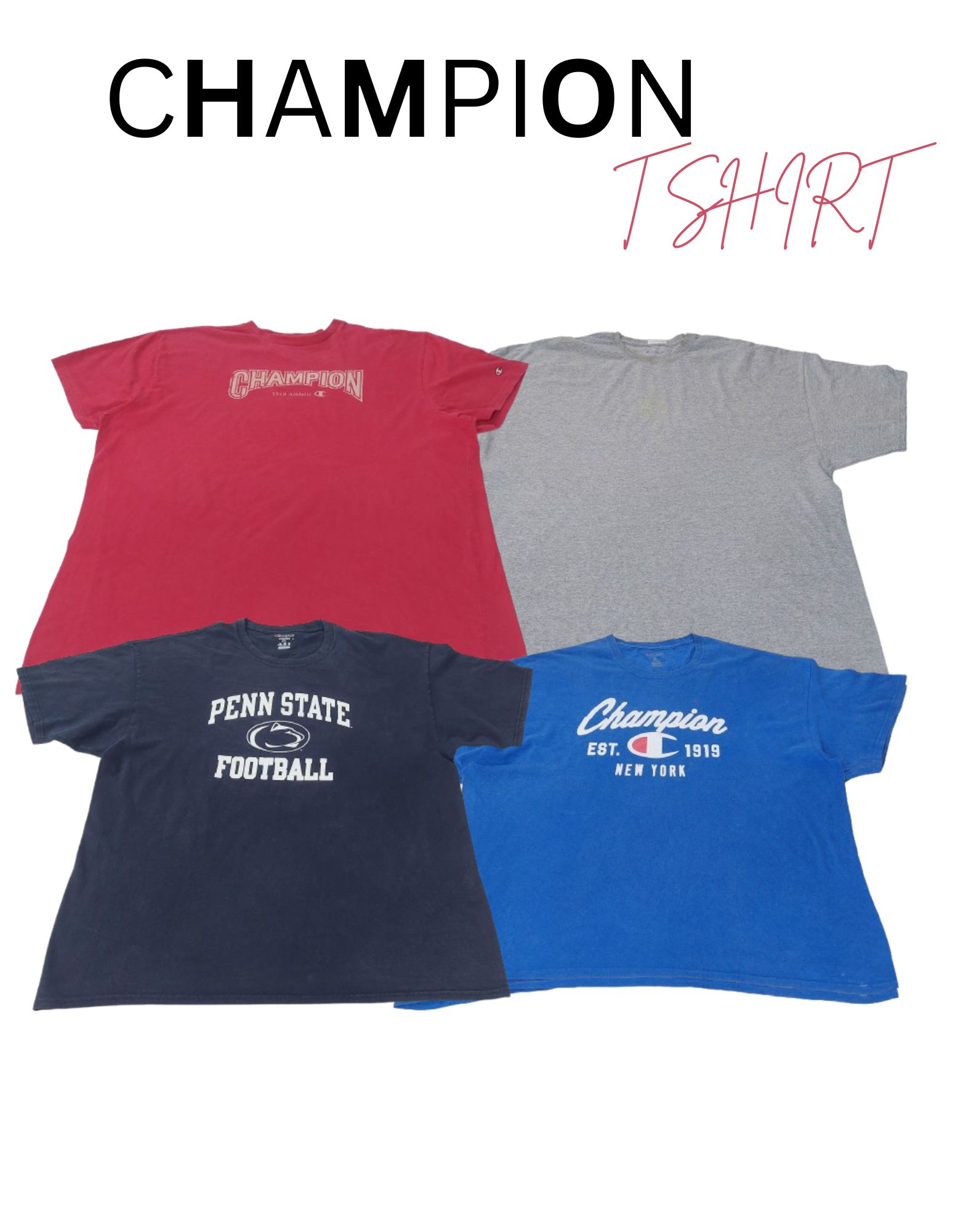 Camisetas estampadas oversized da Champion