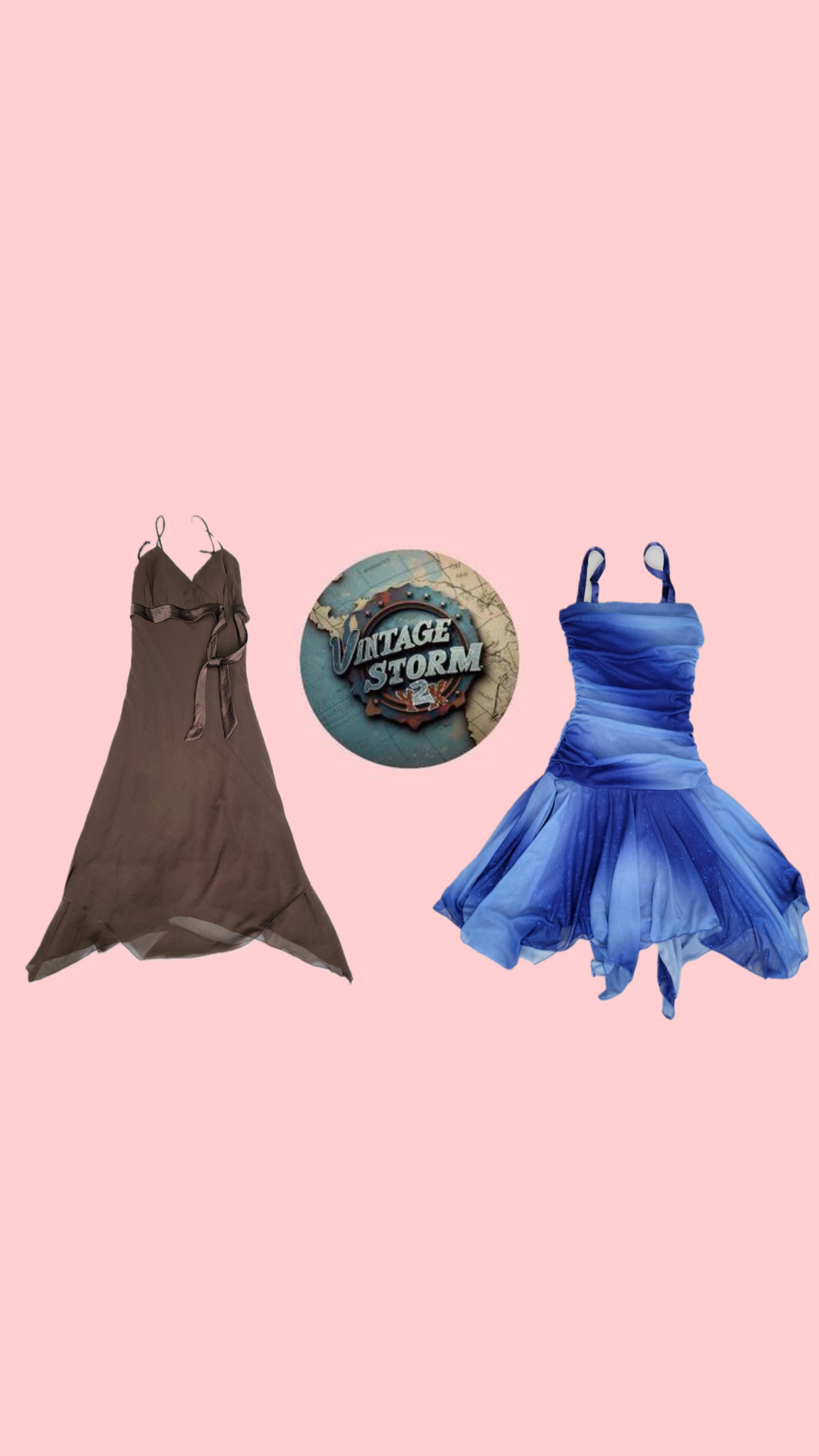 Y2K Modern Poly Dress