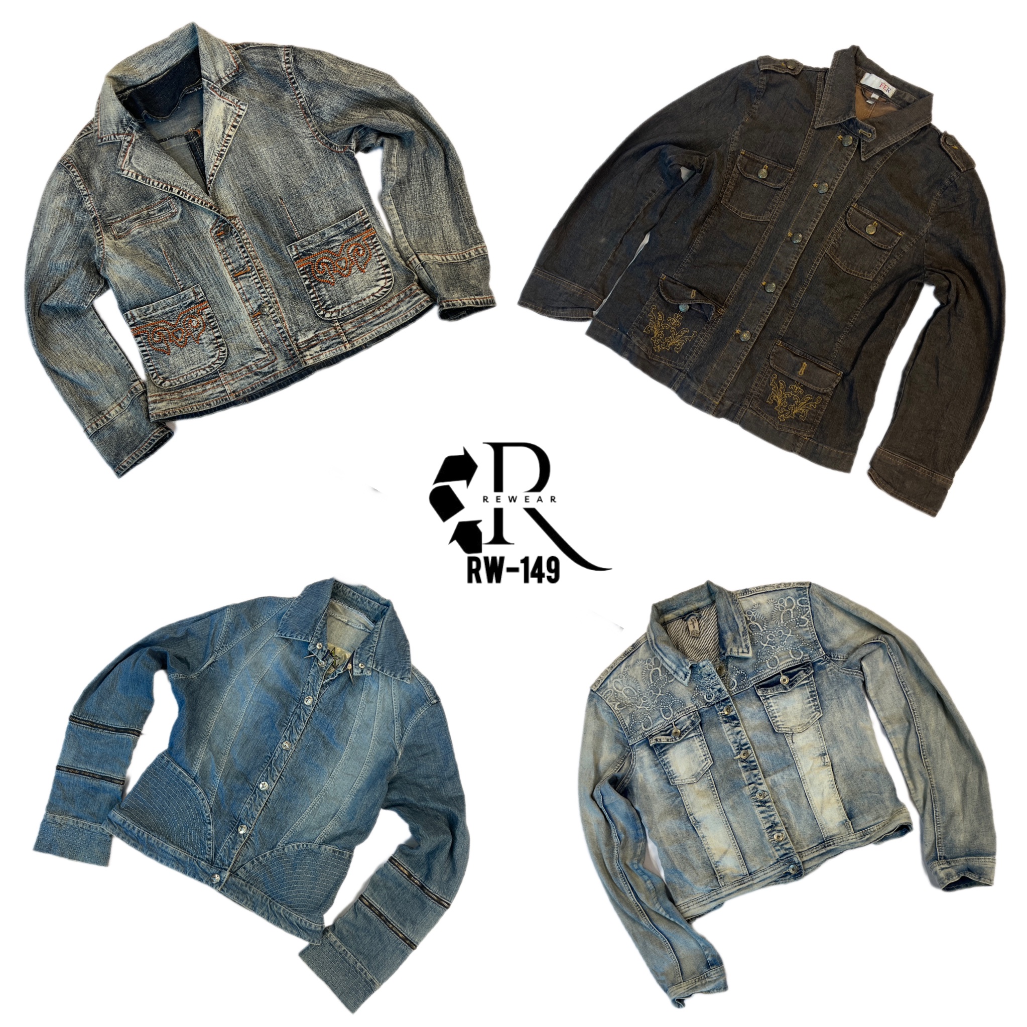 Giubbotti in denim Y2K IT Girl (RW-149)