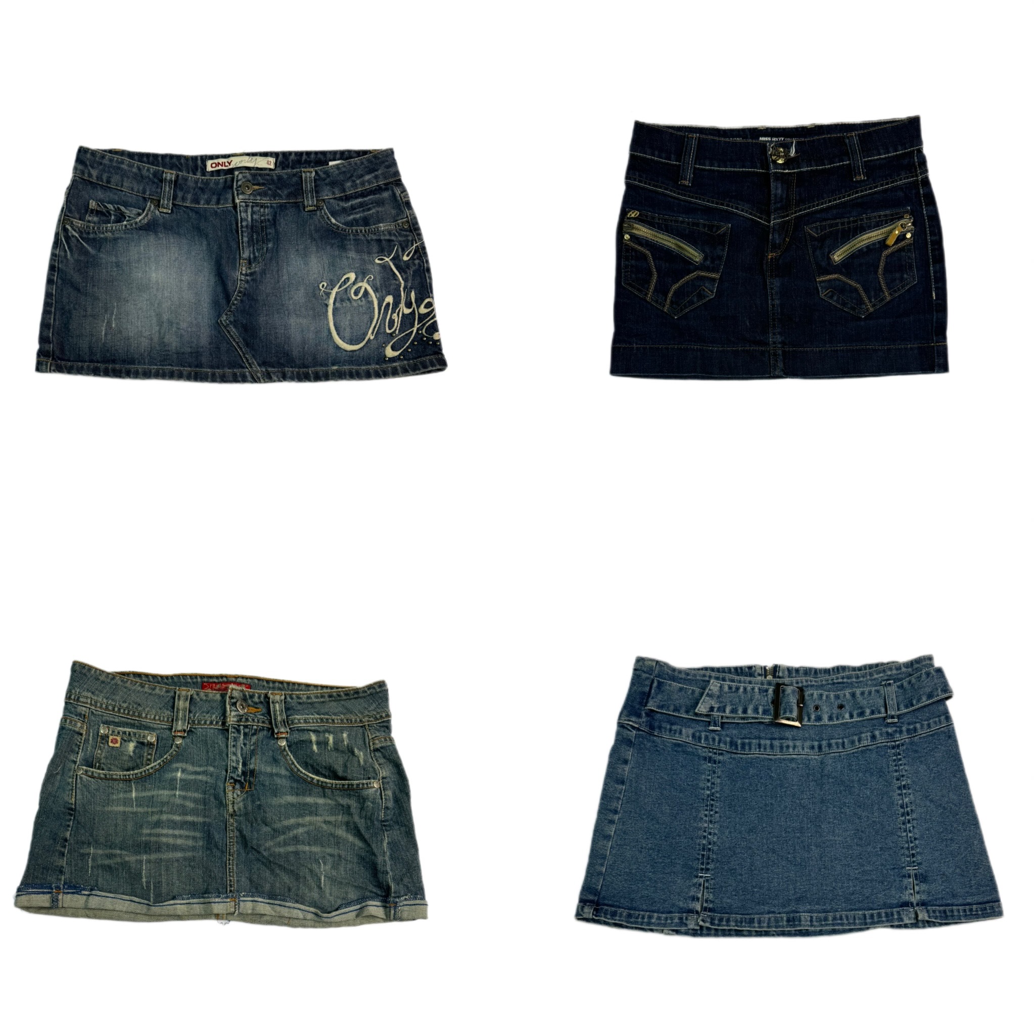 (REPR) DENIM MINI SKIRTS 25 pieces