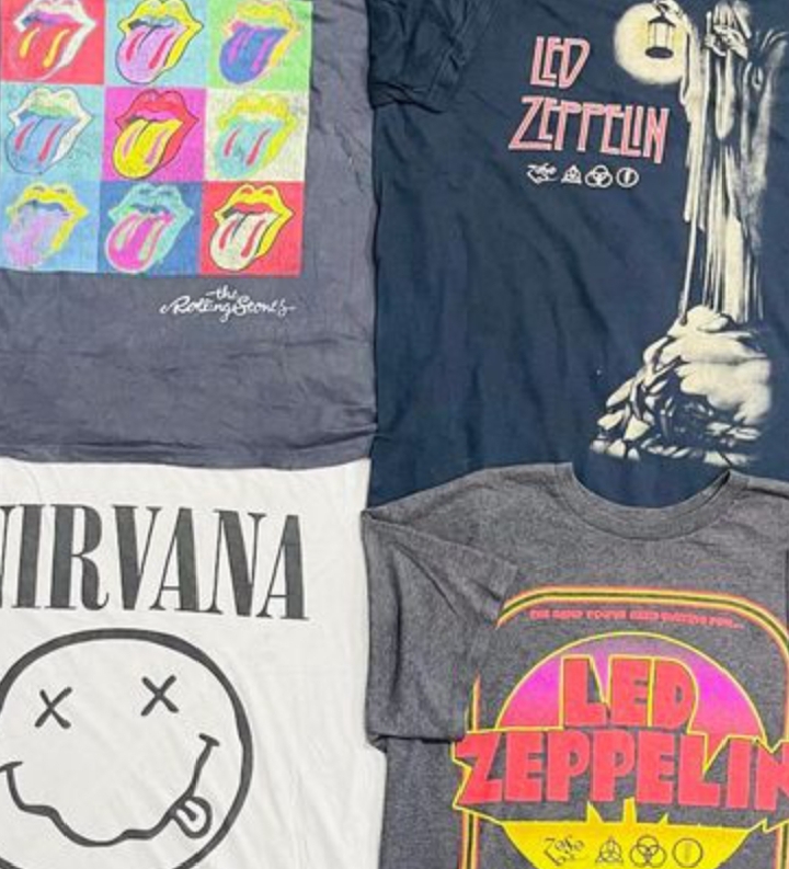 T-shirt de musique