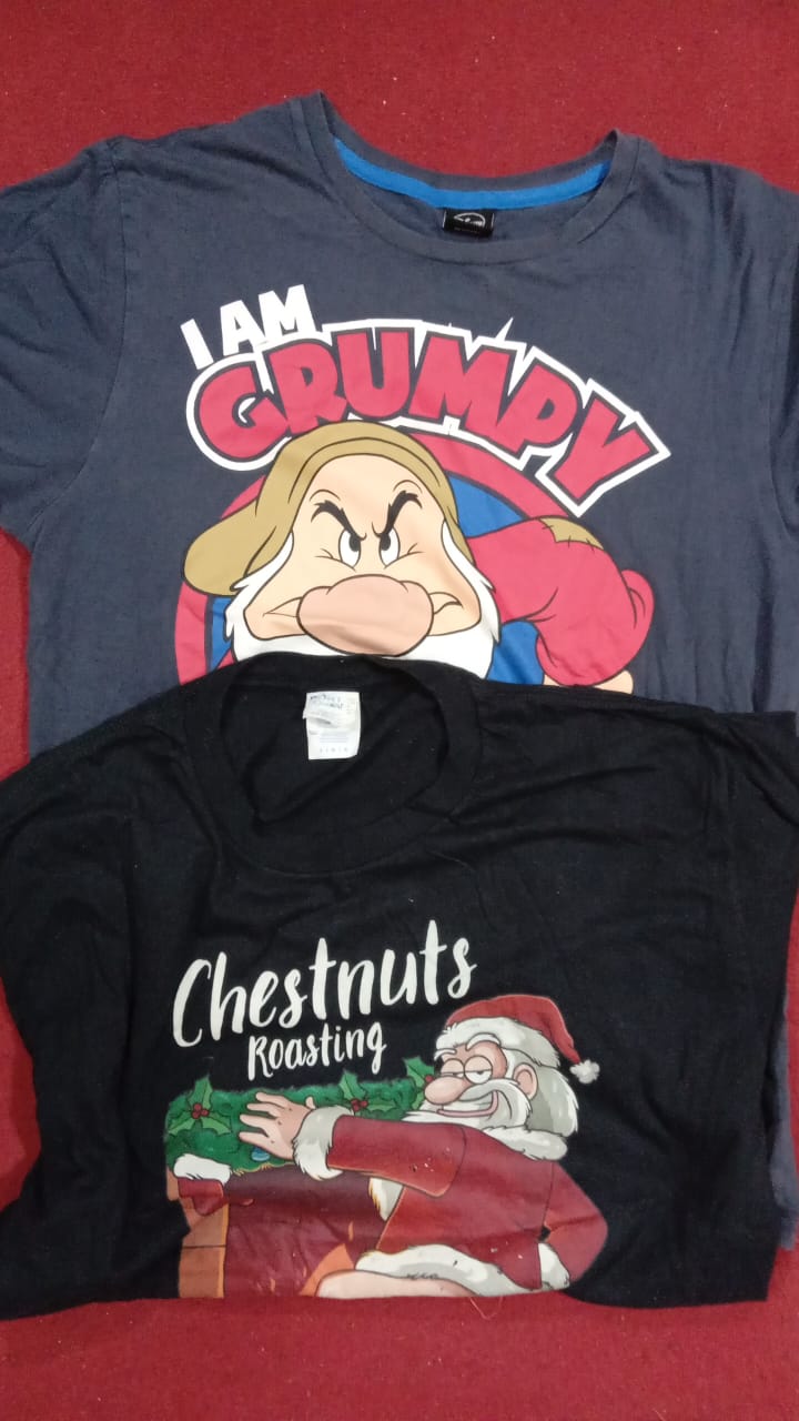 T-shirts graphiques mixtes 15 pcs