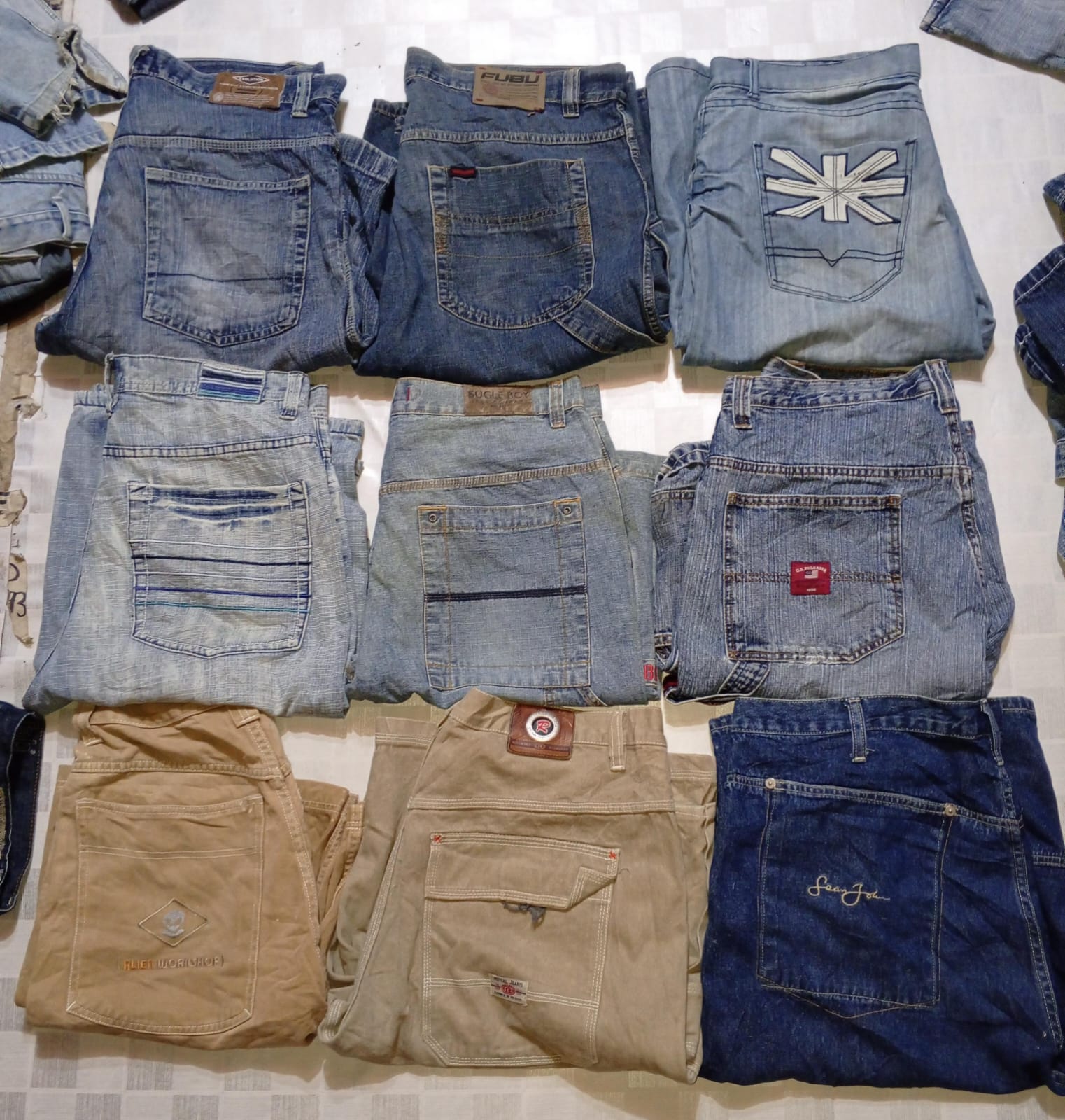 FUBU SEAN JOHN US POLO UND ANDERE MIX BRAND KURZE HOSEN (MR511)