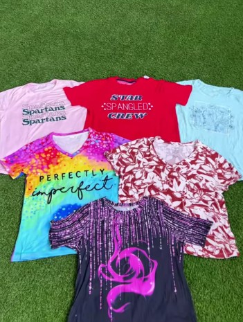 Y2k drop Women T-shirts