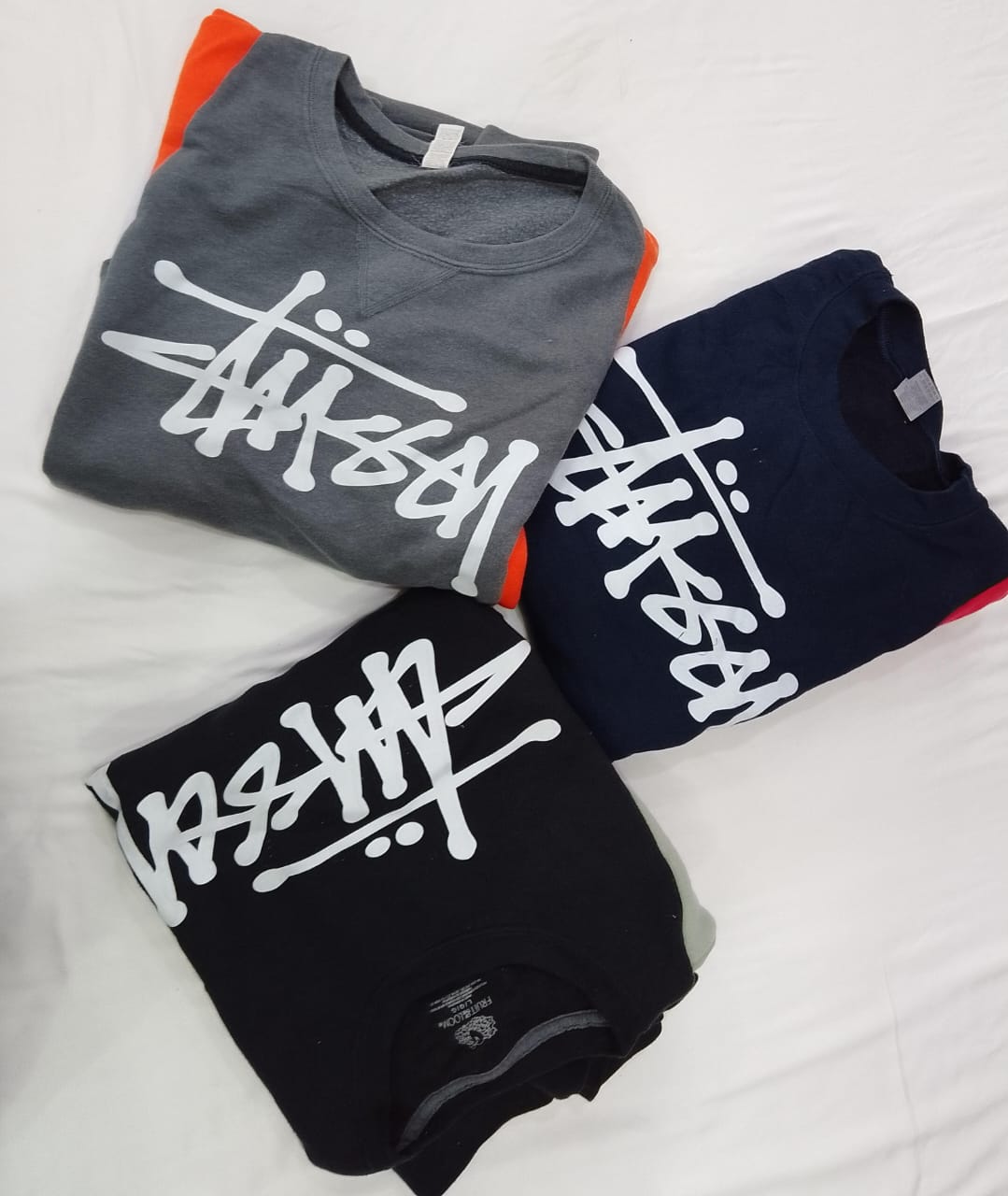 CR4266/67 Felpe Upcycled Stussy - 15 Pezzi