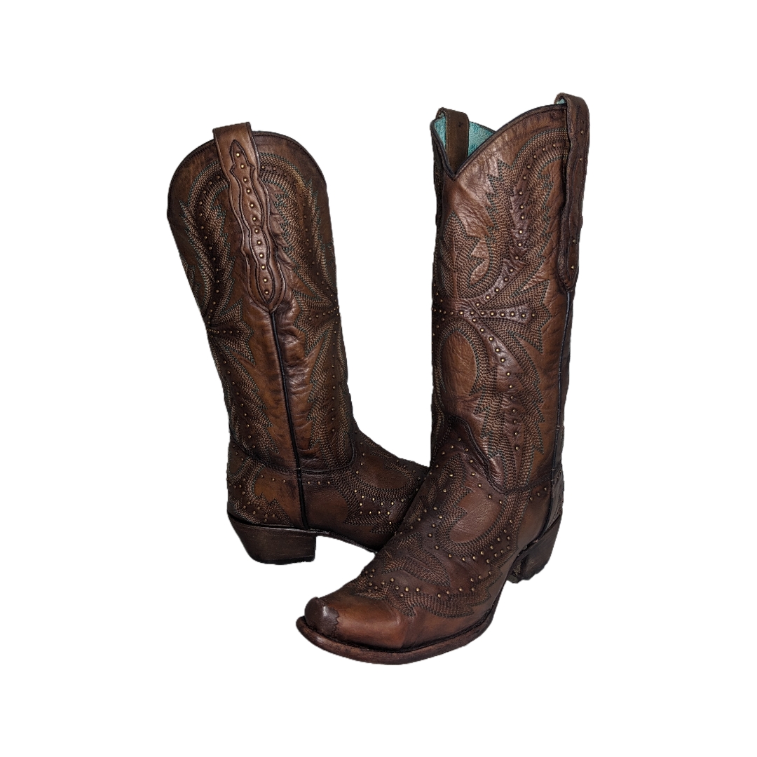 MV274#Vintage Cowboy Boots.