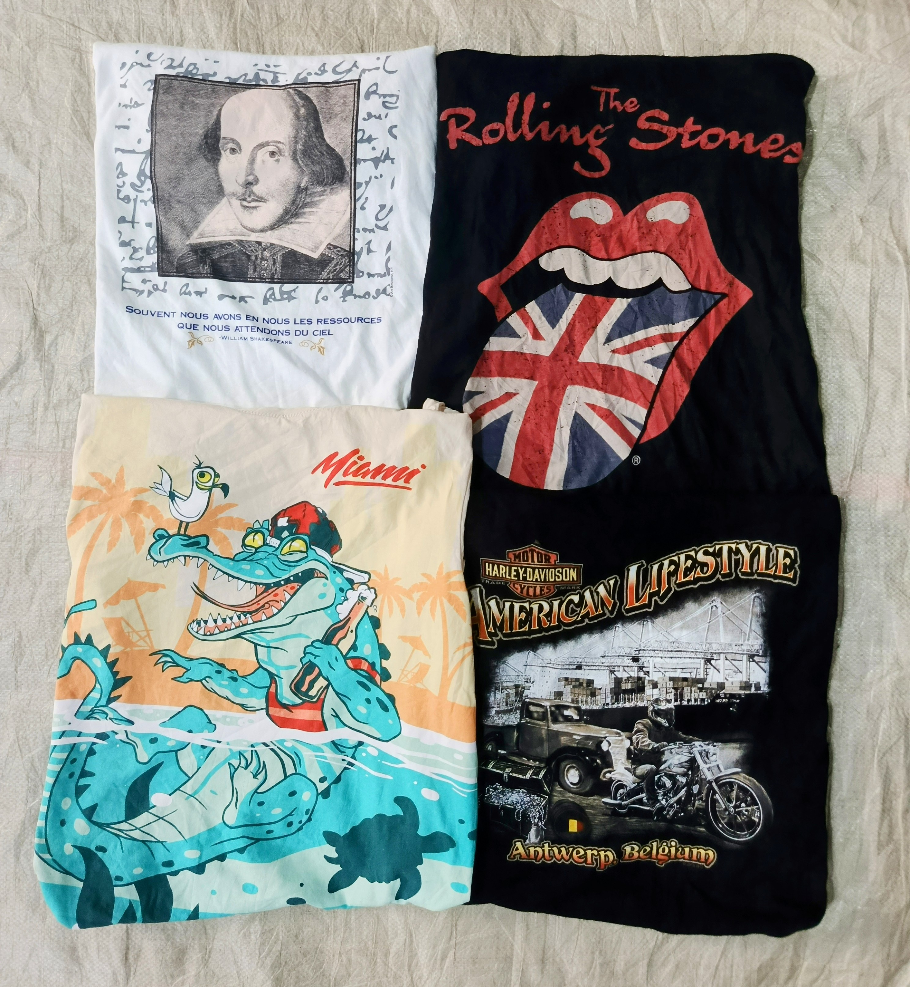 harly Davidson e mix musica t-shirt