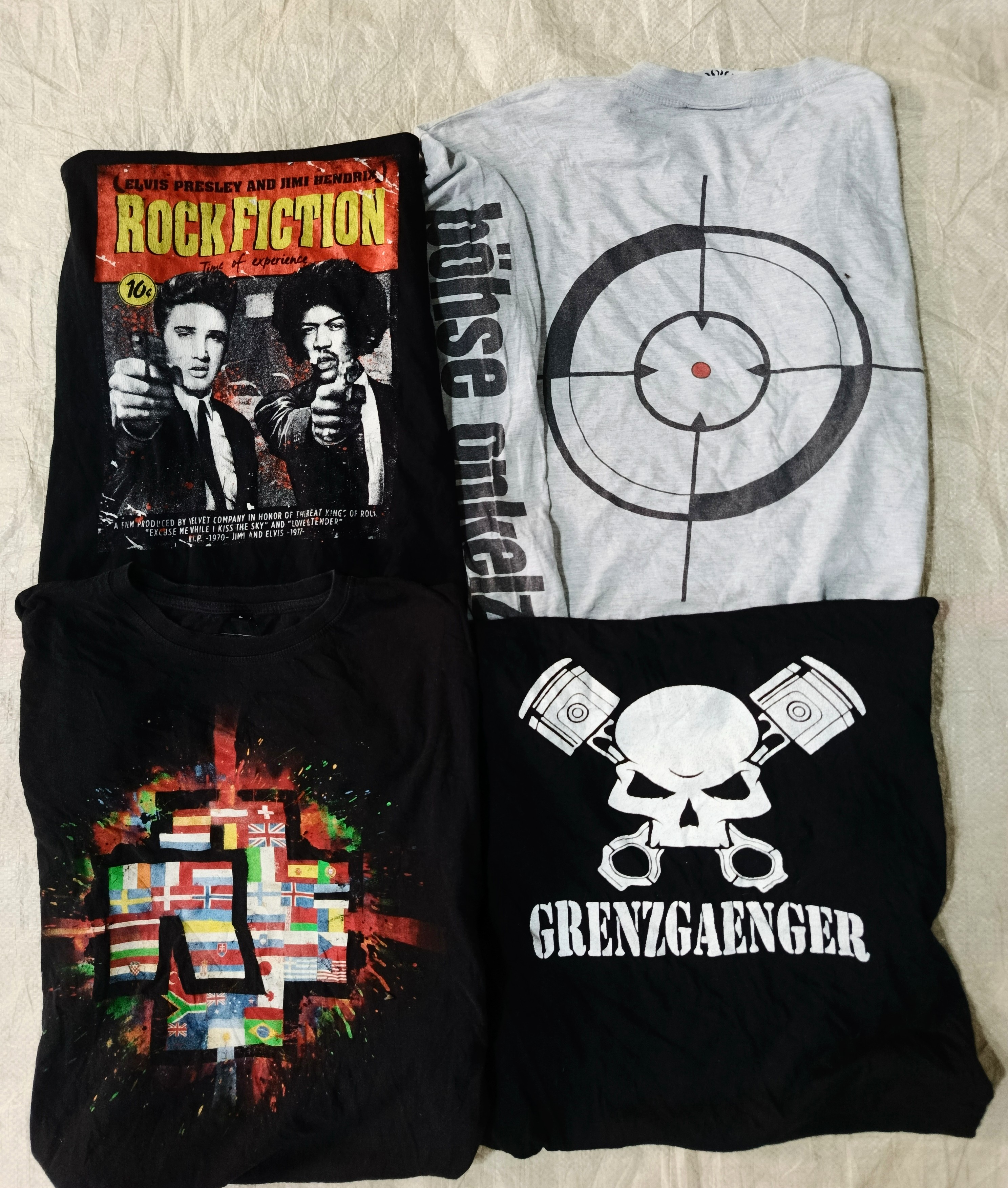 ヴィンテージ音楽とプリントTシャツ