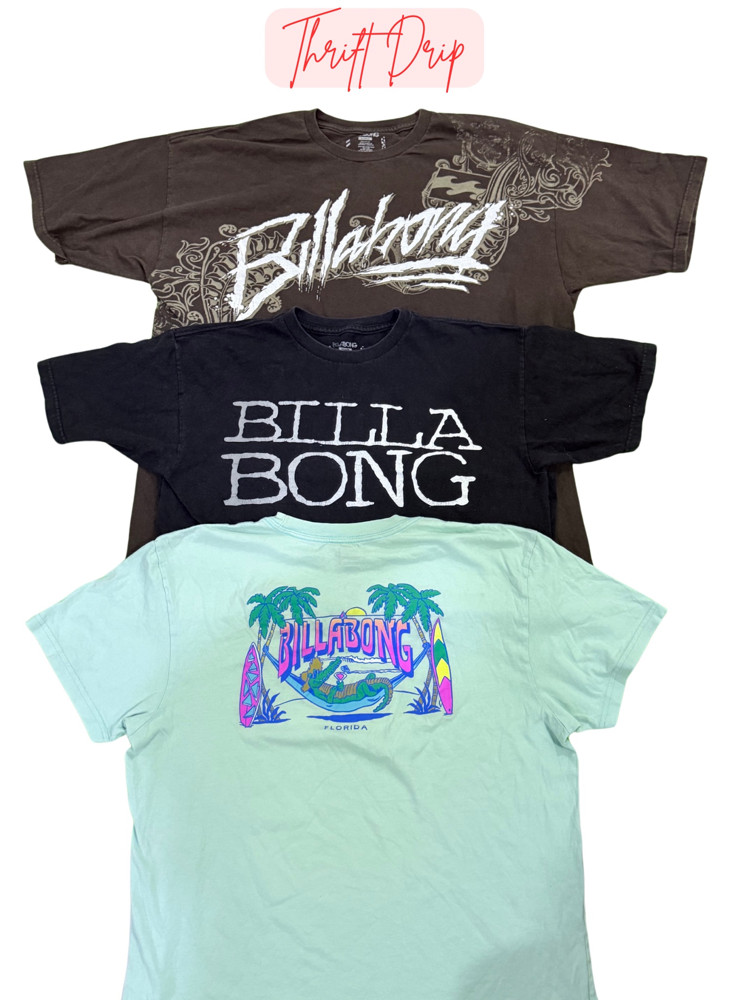 Billabong T-Shirts - 8pcs