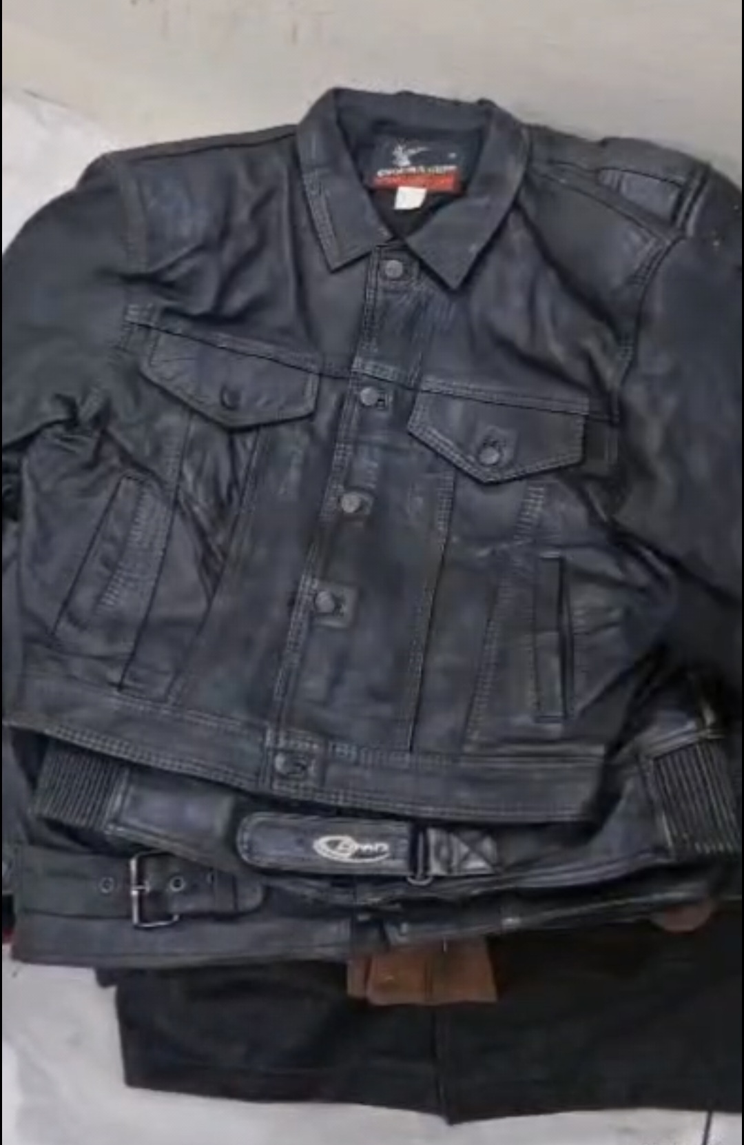 Mens motorcycle leather jackets