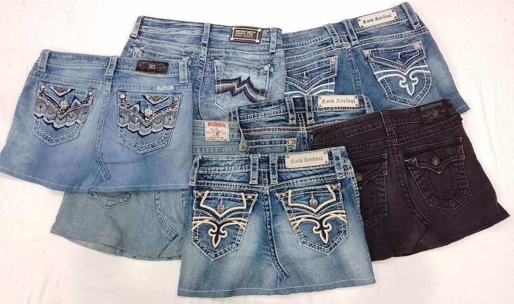 CR4285 Rework Mix Brand Skirts - 15 Pcs
