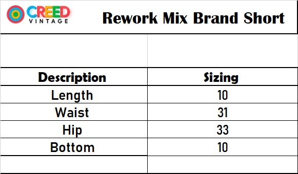 CR4286/87 Rework Mix Brand Sexy Shorts - 15 Pcs