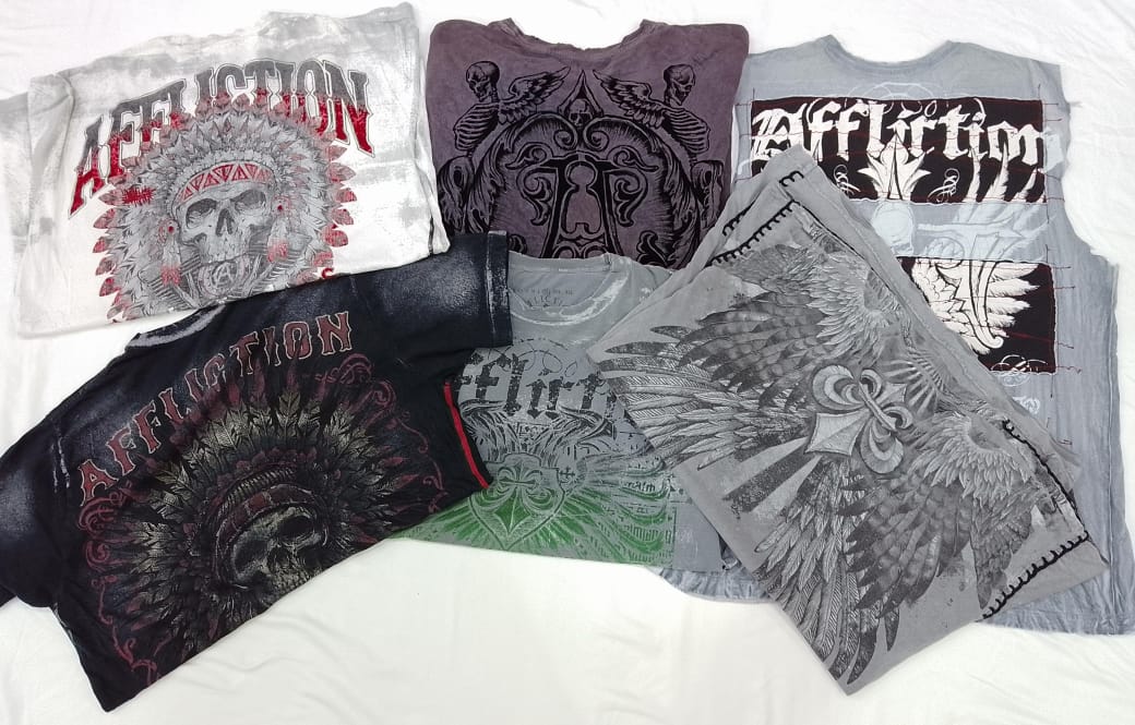 CR4288 T-shirt Affliction - 20 Pz
