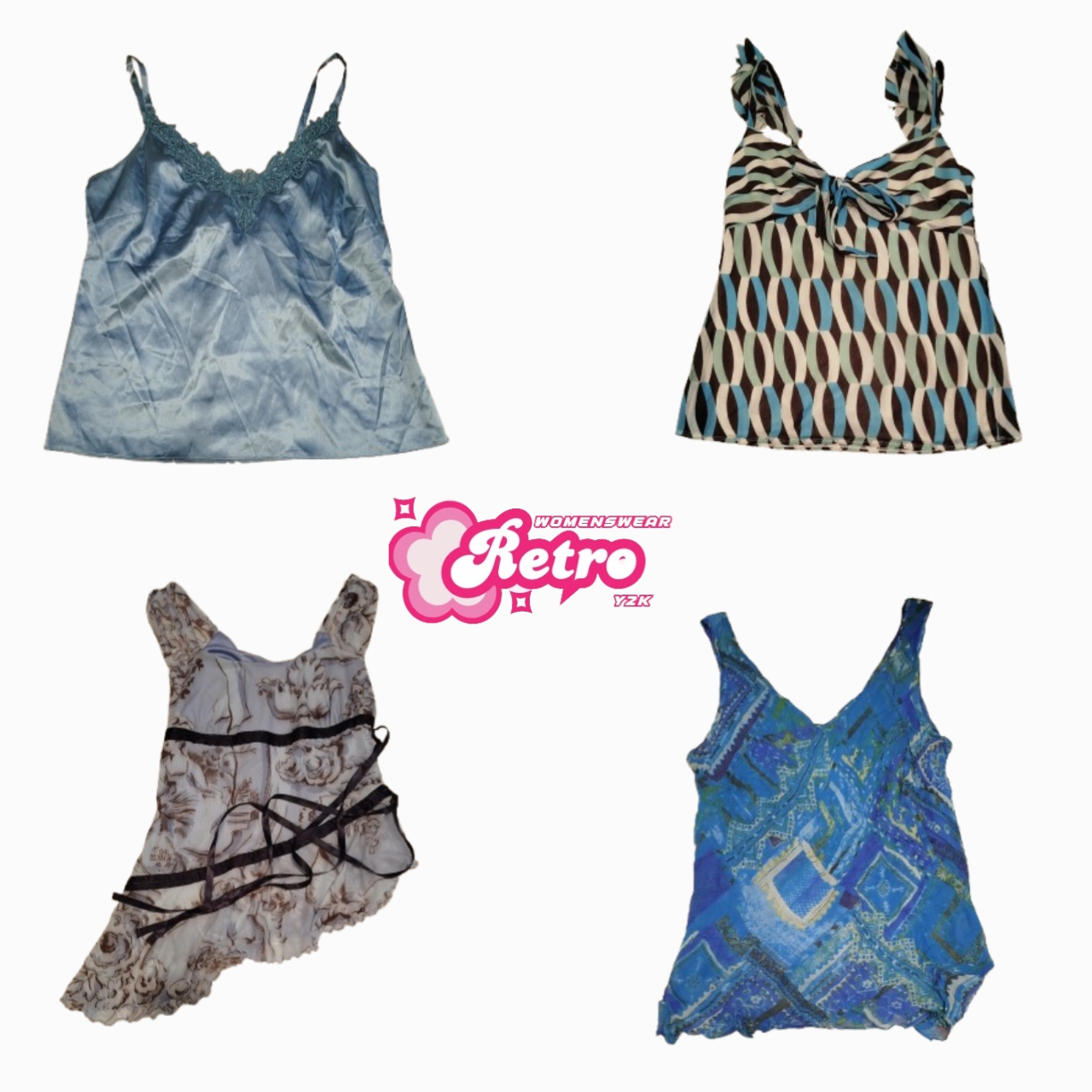 Western Whimsy: Tops Cami de Cowgirl Y2k (Mai-7)