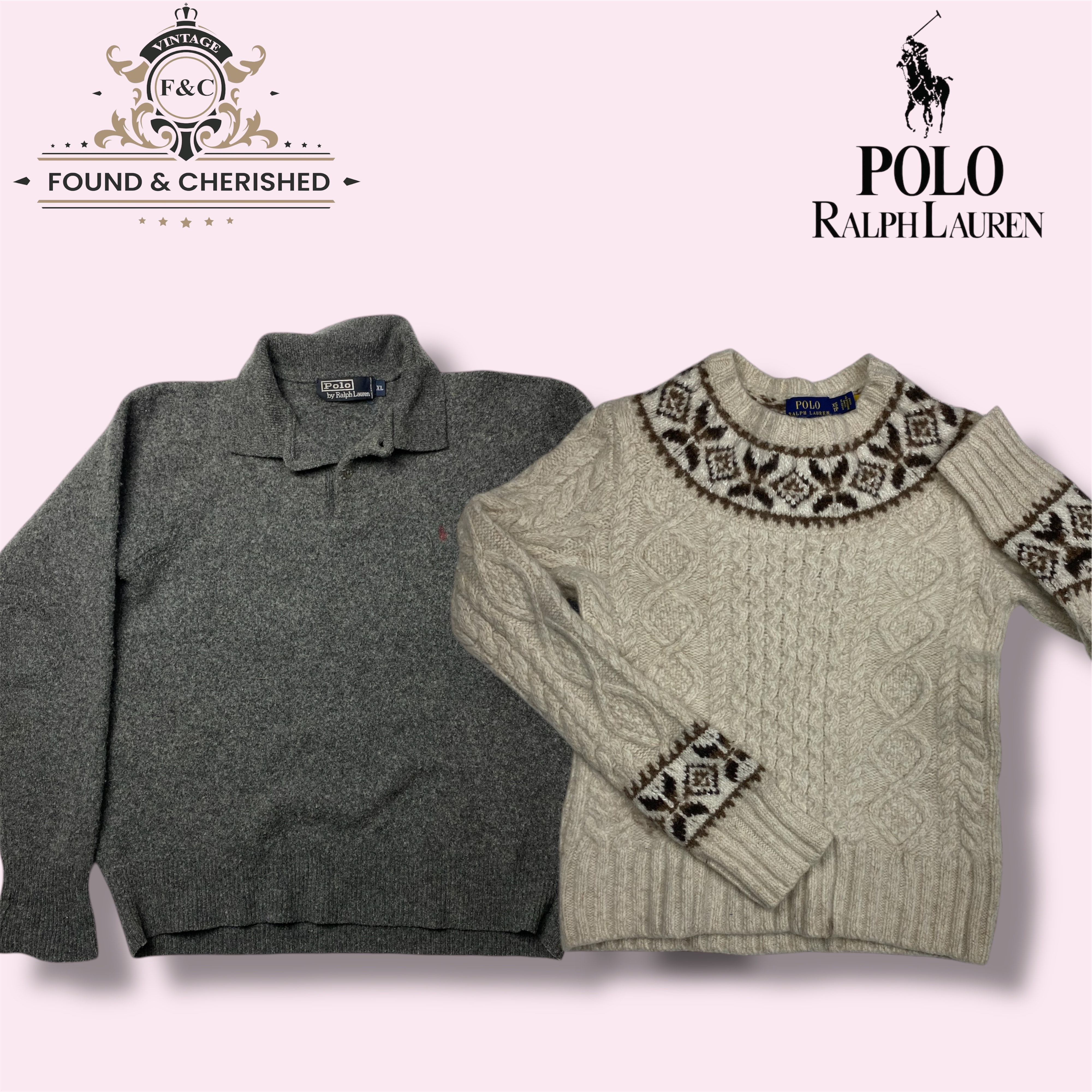 Ralph Lauren Sweaters 20 pièces (fnc:190)
