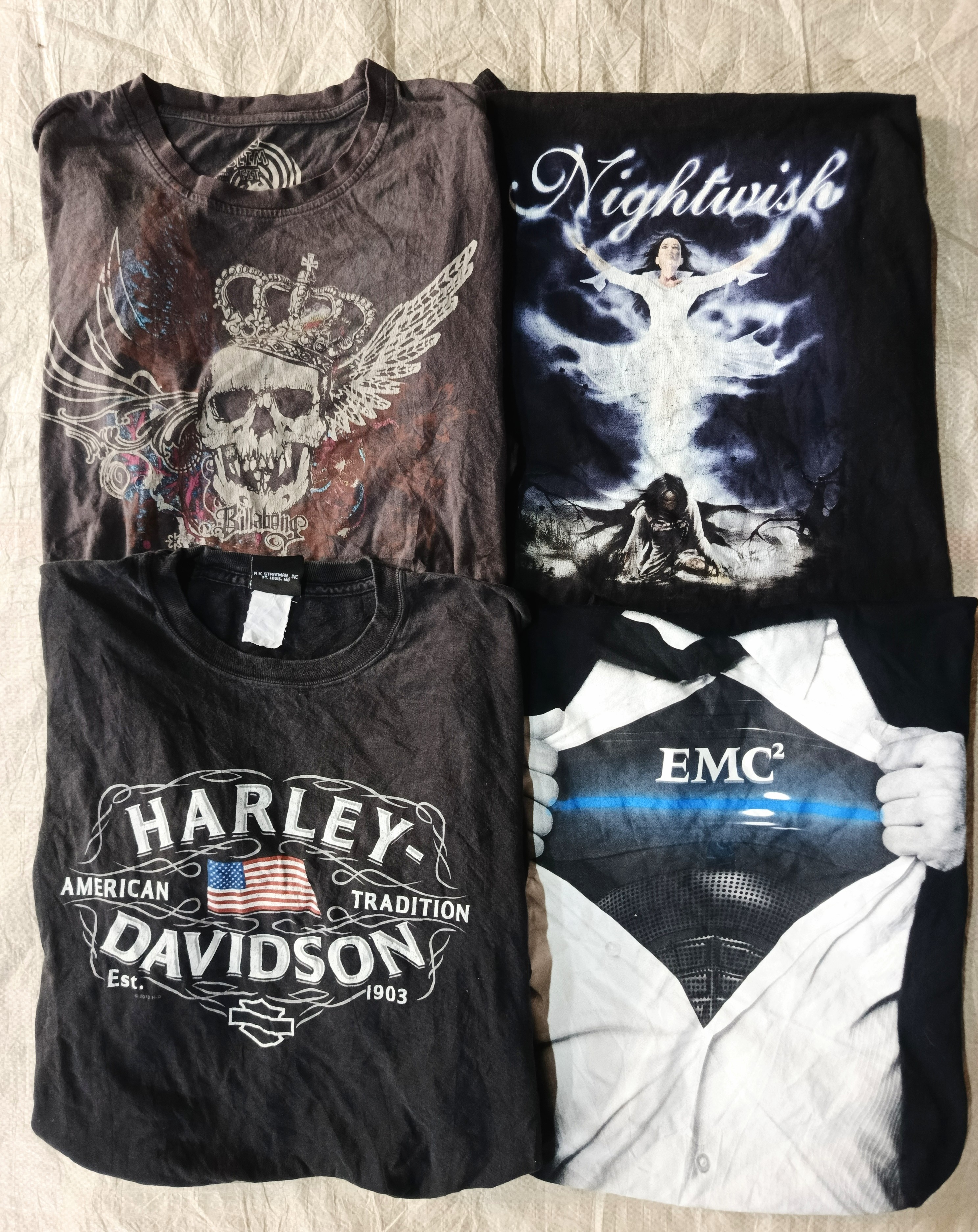 harley Davidson and mix music tees