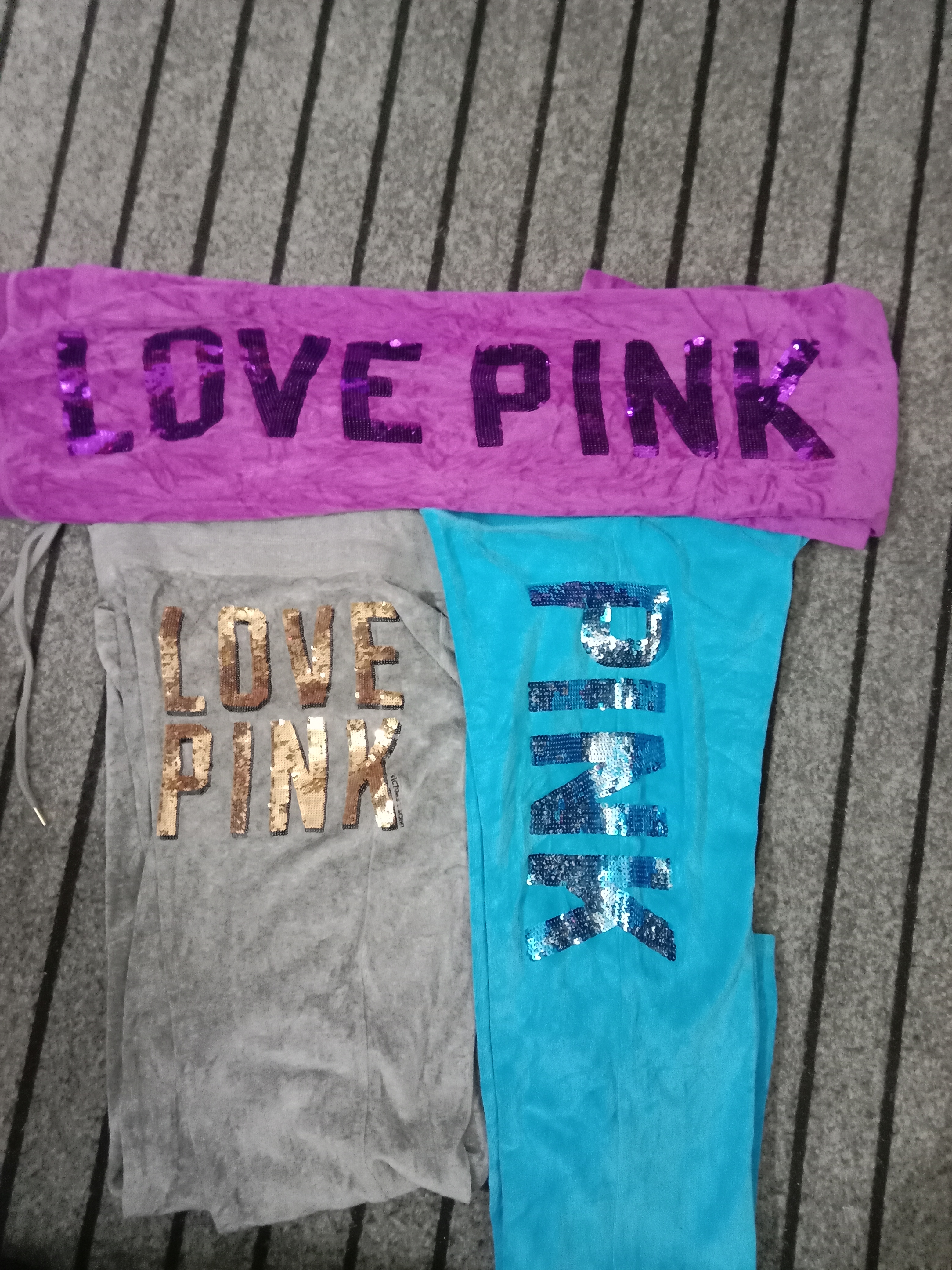 Pink Love Velvet Trousers by Victoria Beckham-10 pcs