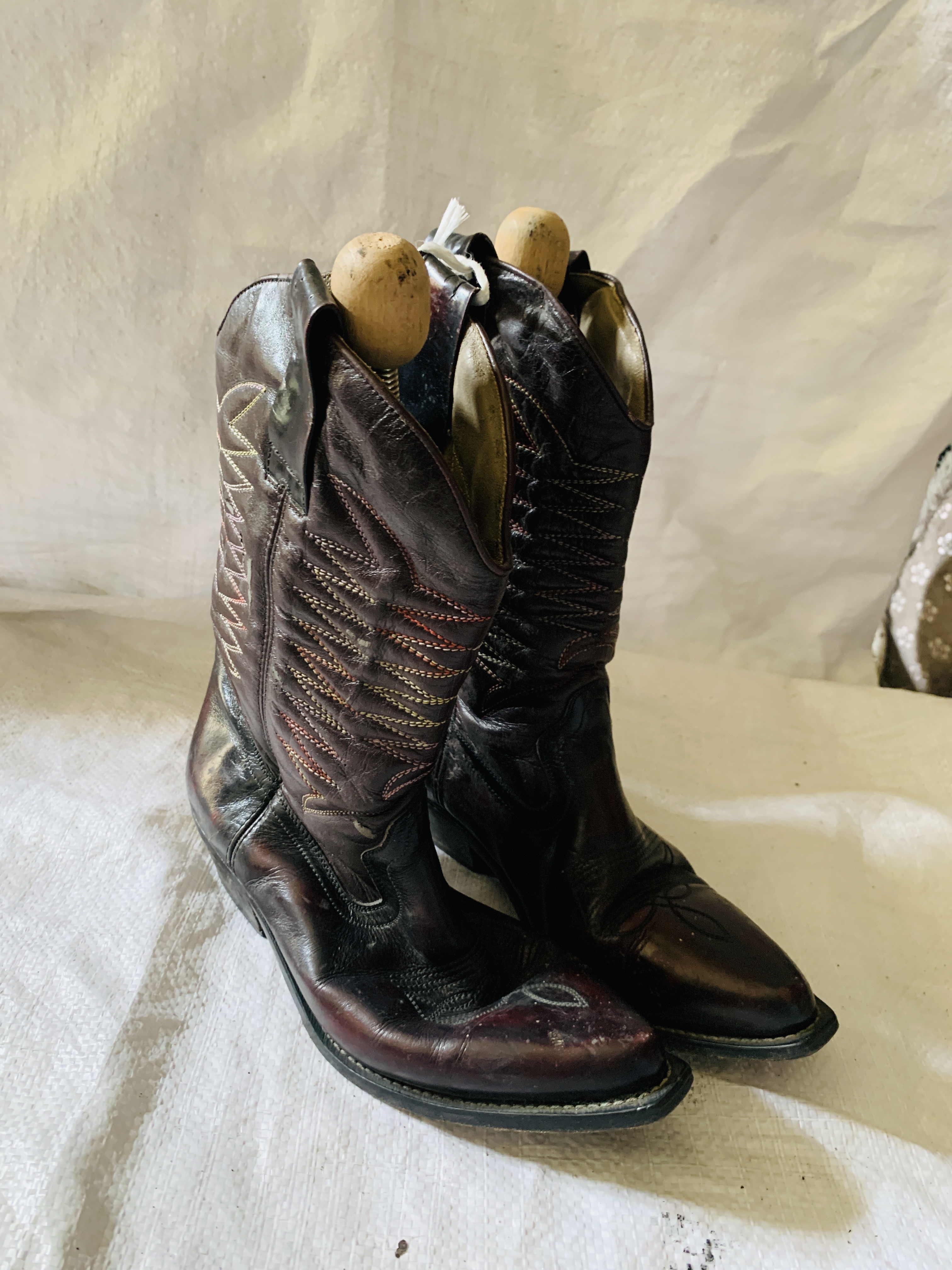 Botas de cowboy vintage de melhor qualidade
