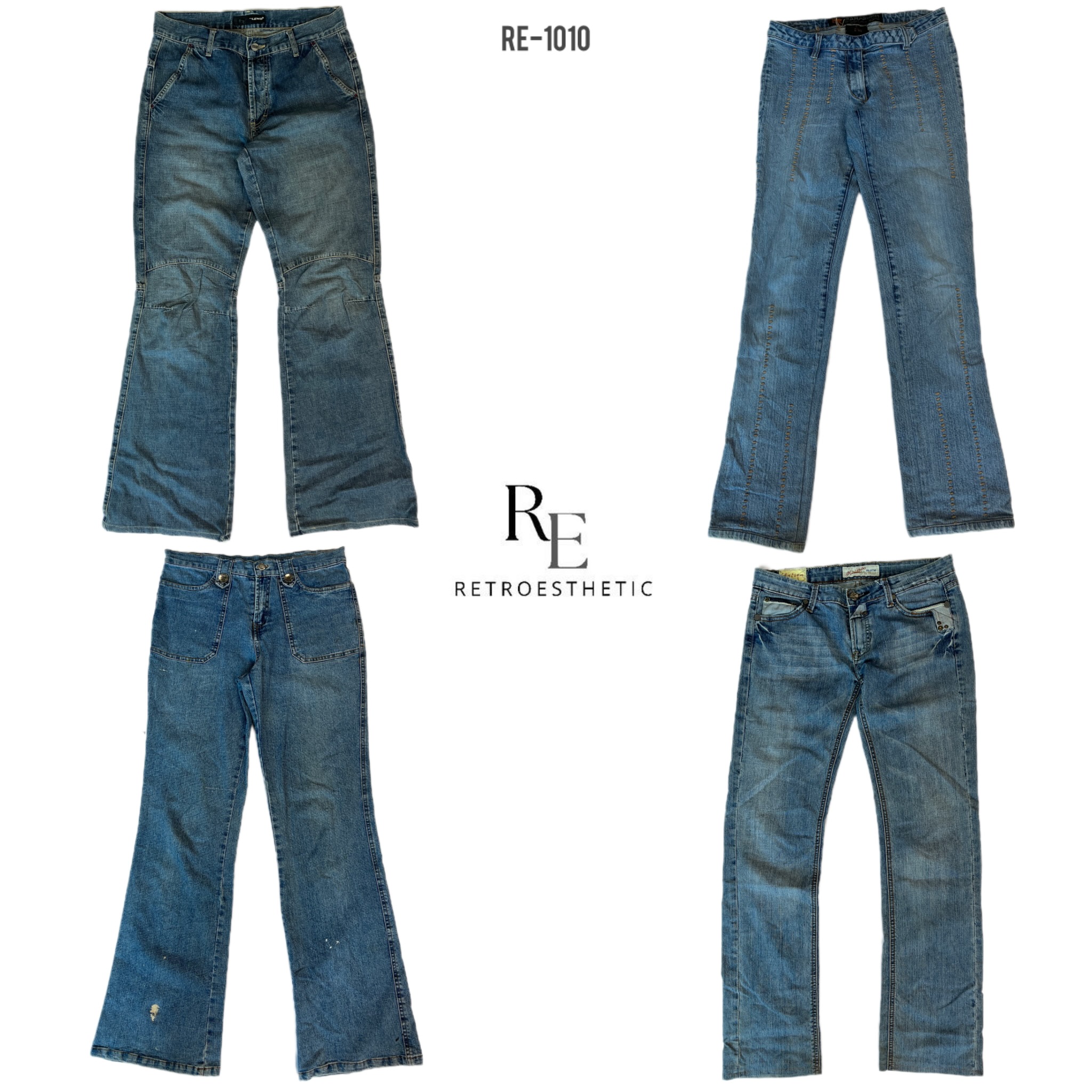 Y2K Britney Era Denim Jeans (RE-1010)