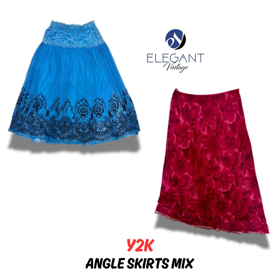 Y2K Angle Skirts Mix - 12 pieces - EV0249