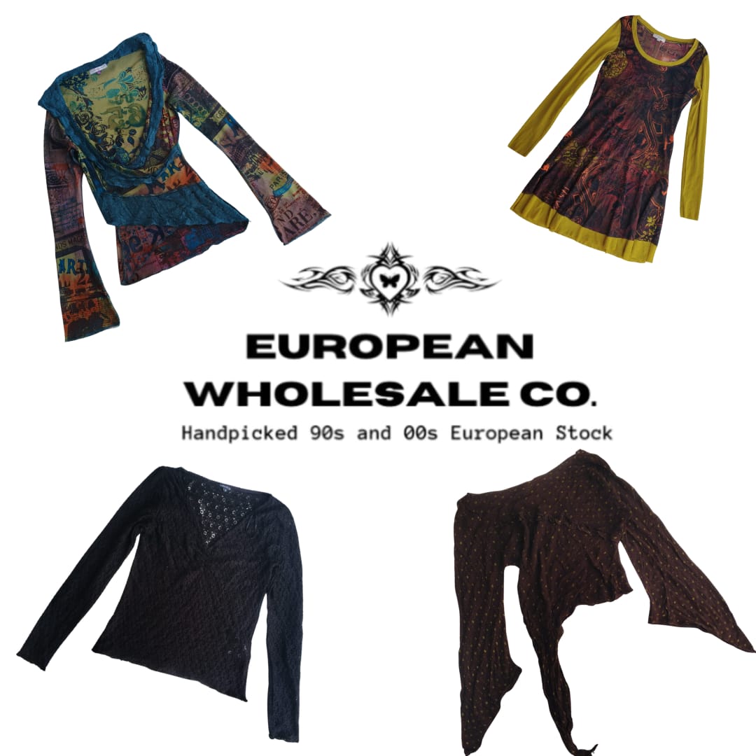 00s European Jean Paul Gaultier Style Mesh Tops