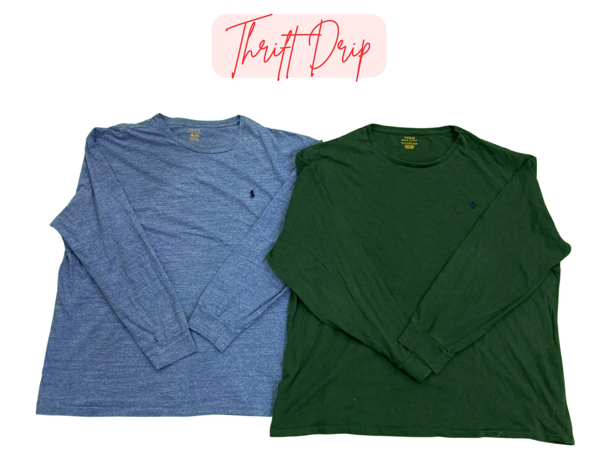 Ralph Lauren Long Sleeve T-Shirts - 10pcs