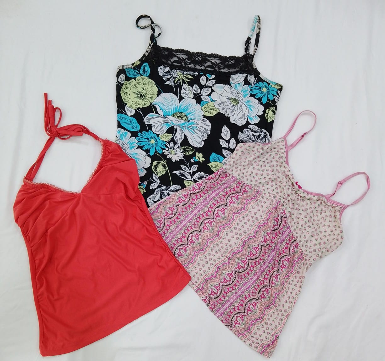 CR4295 Y2K Cami Tops - 8 Pcs
