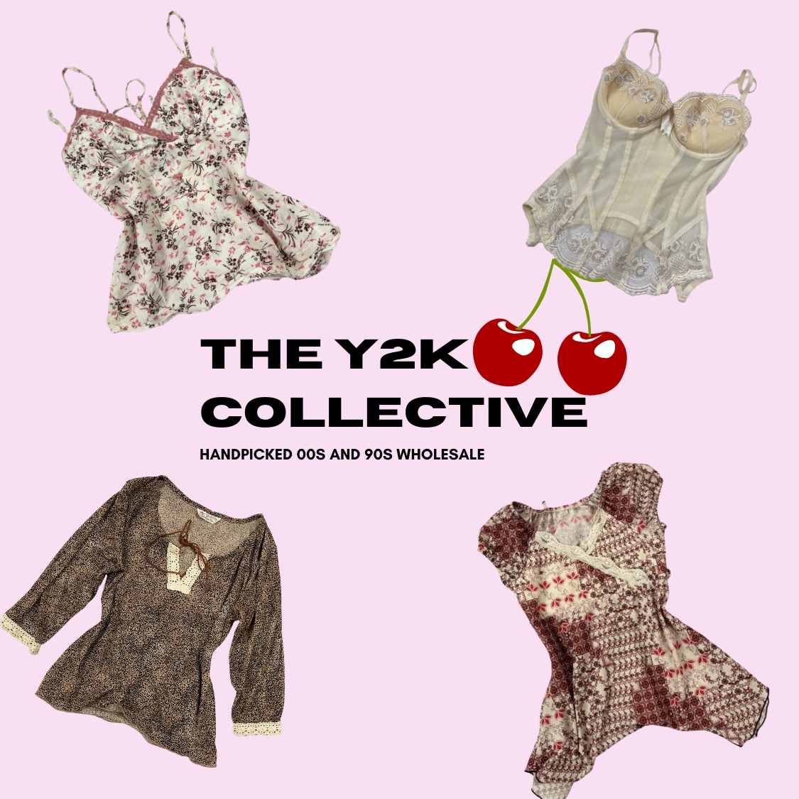 Y2K Boho Fairycore Enchanted Mesh Tops Mix (TEC25)