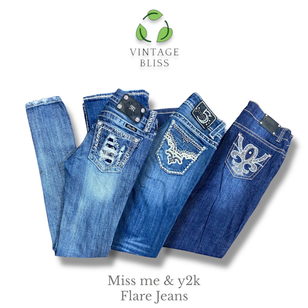 Miss Me & Y2K Flare Jeans