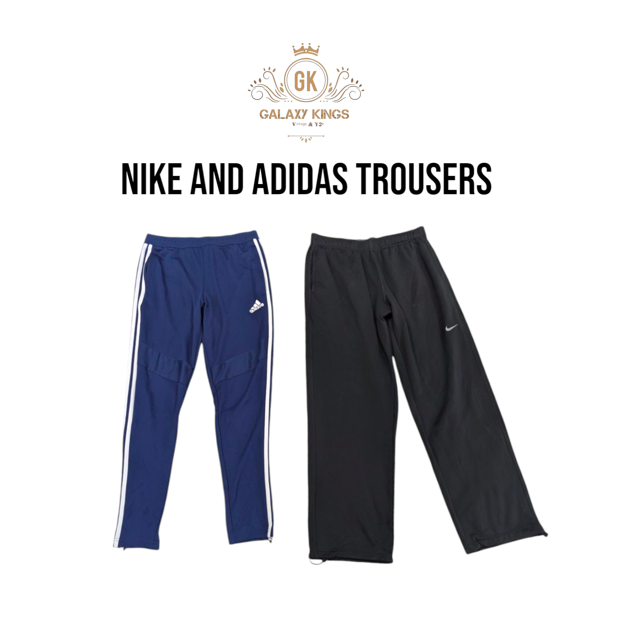 Pantaloni Nike e Adidas