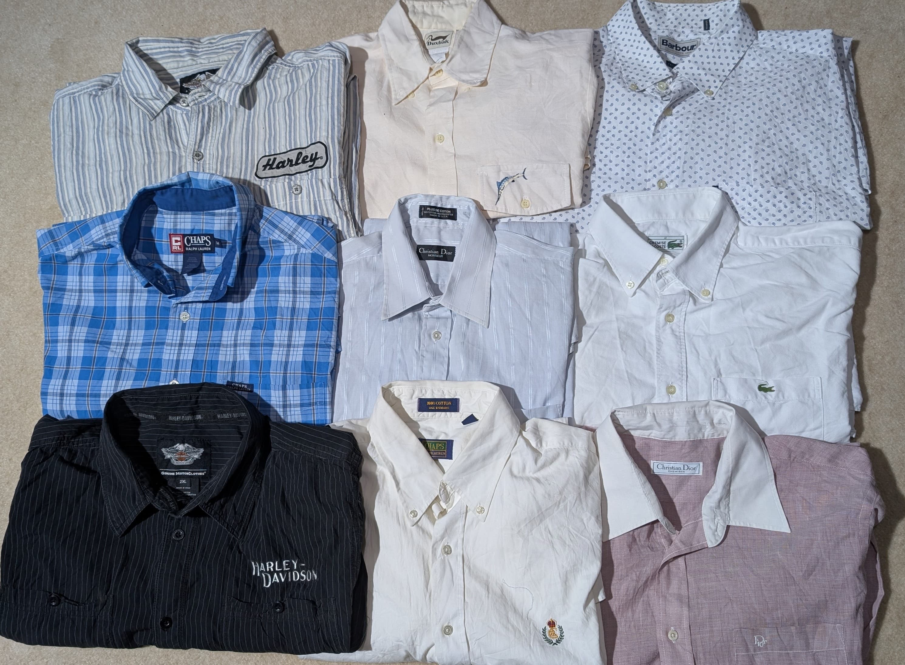 Mix Di Camicie In Cotone 15 pz