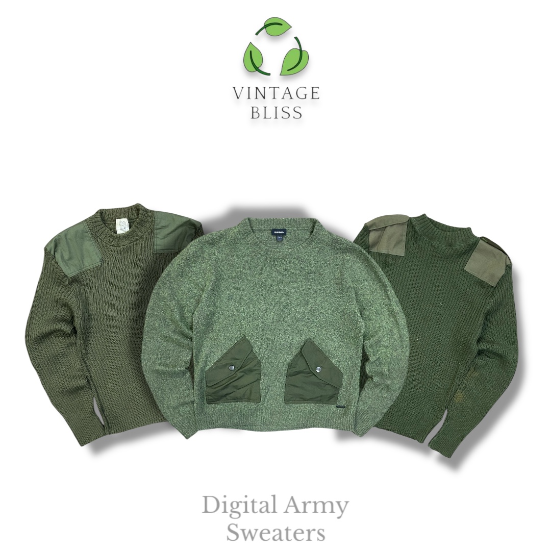 Pulls de l'armée verte