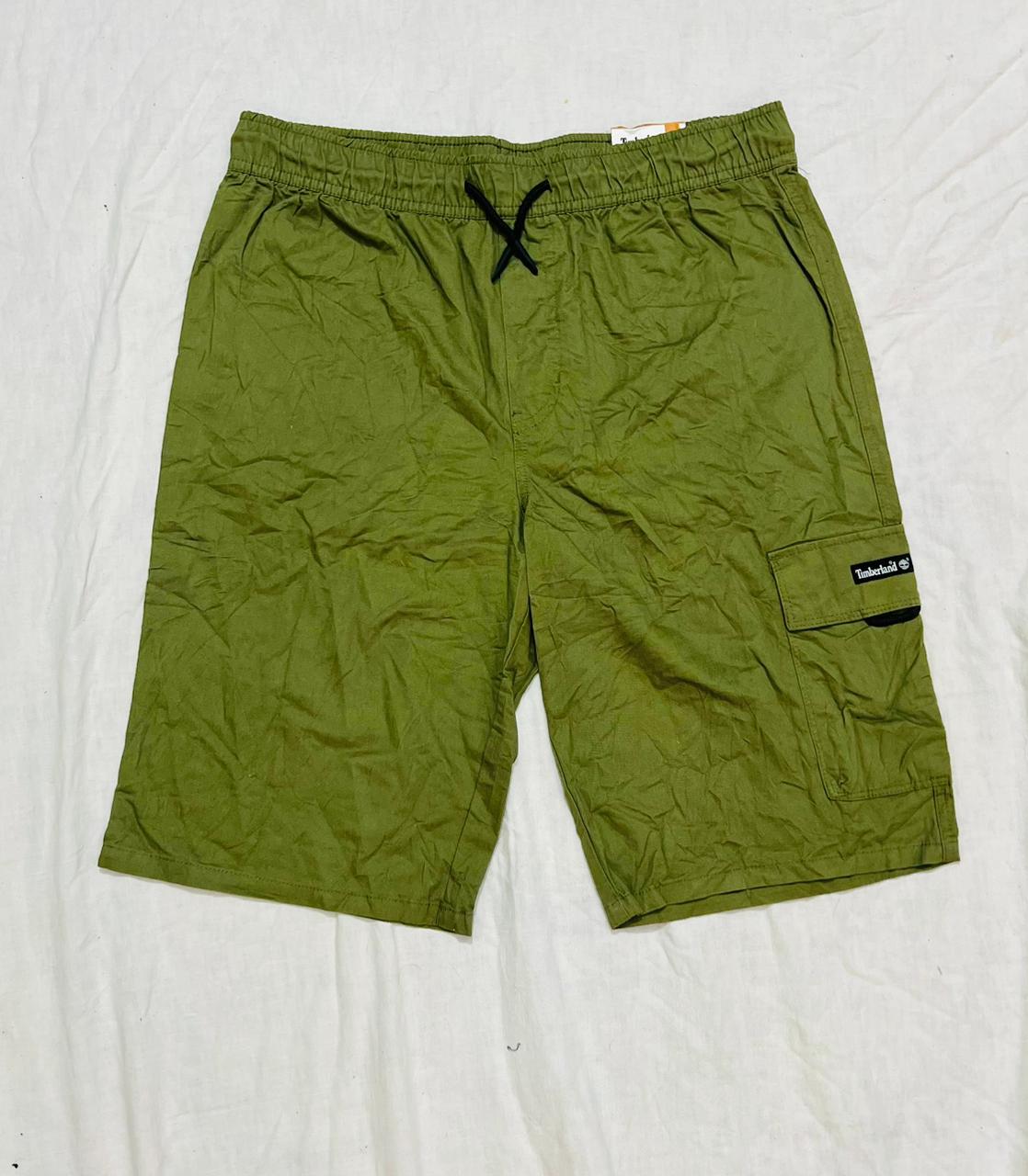 Cotton branded short