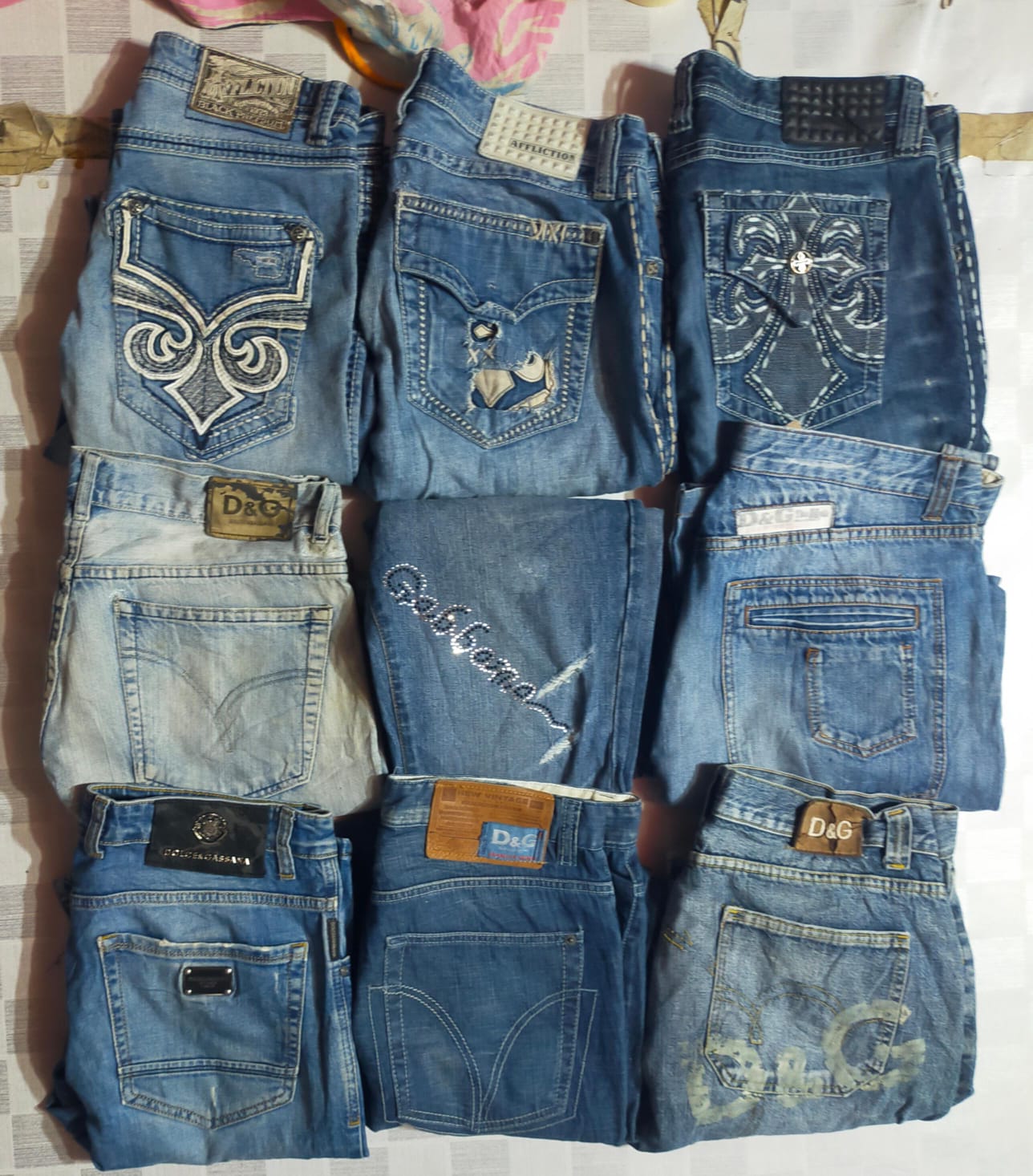 D&G AFFLICTION JEANS (ID 1004)