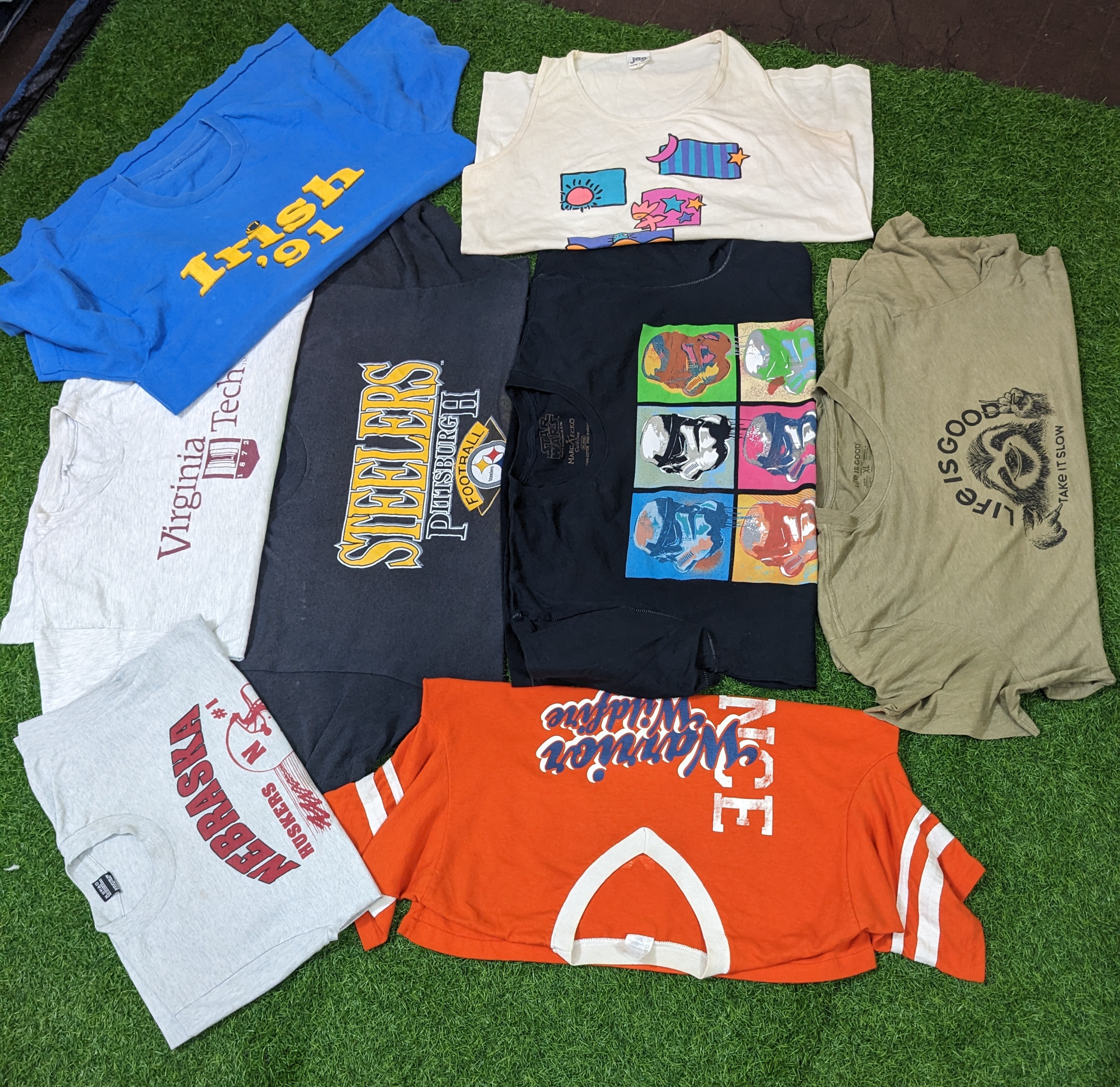 Single-stitch t shirts