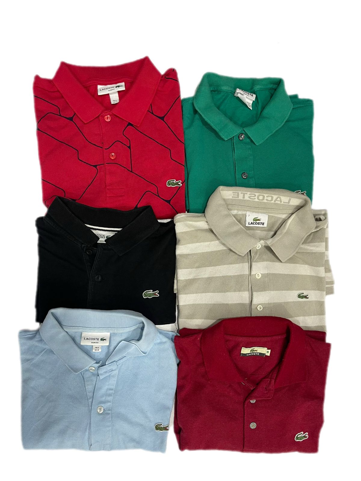 T-shirts Lacoste 12 pièces