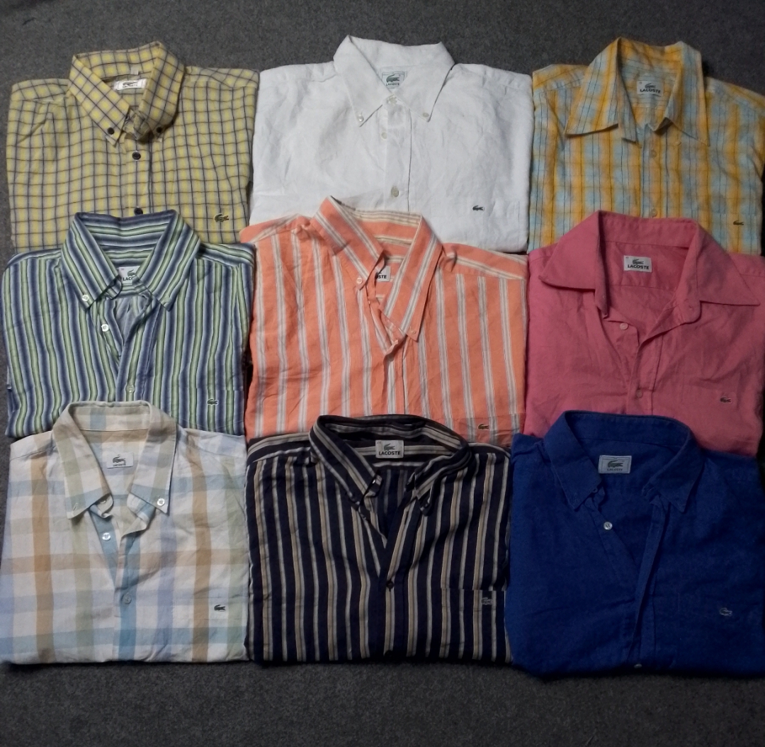 Lacoste Hemden 16 Stk.