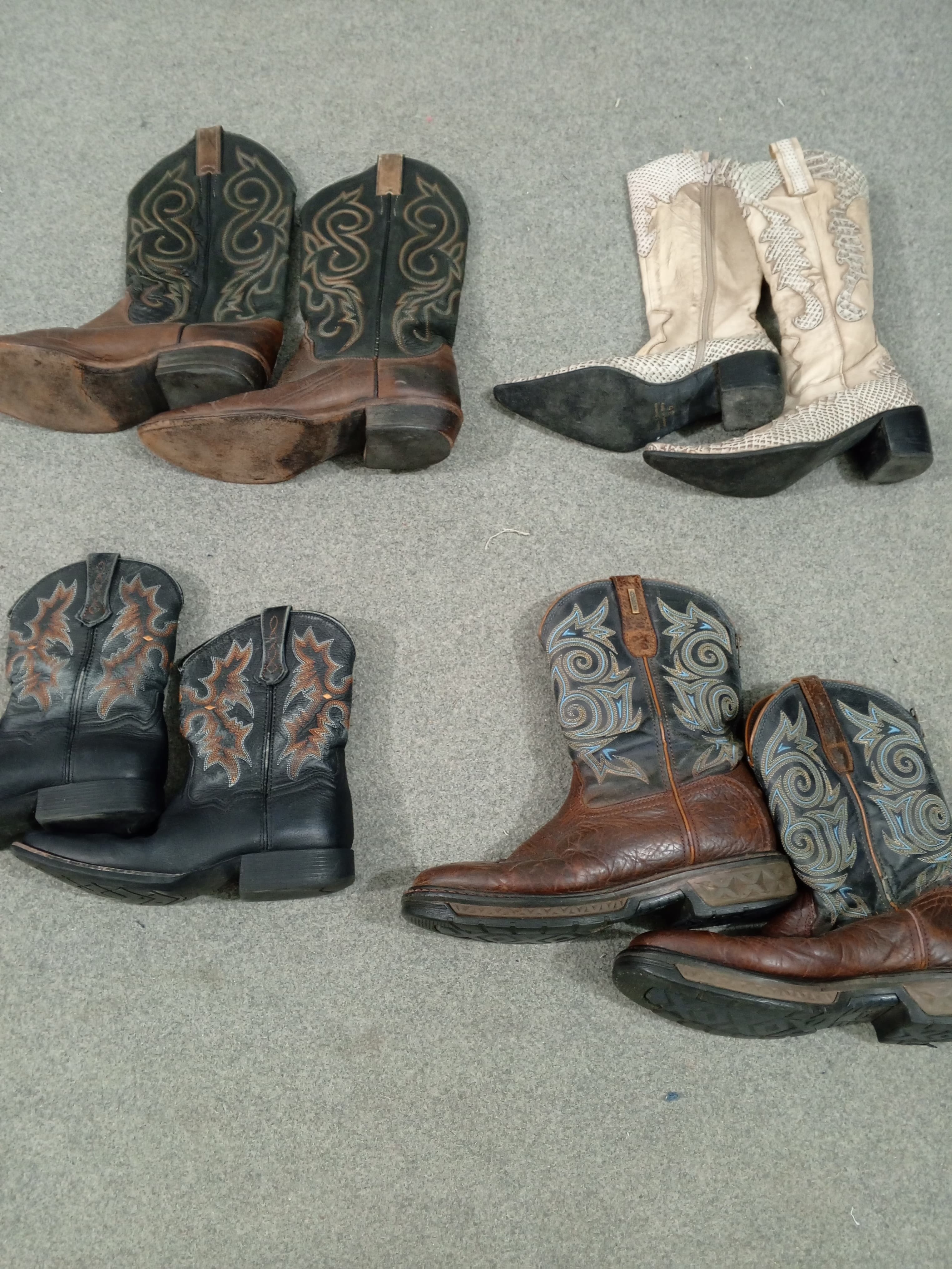 #642 Bottes de Cowboy Premium -14