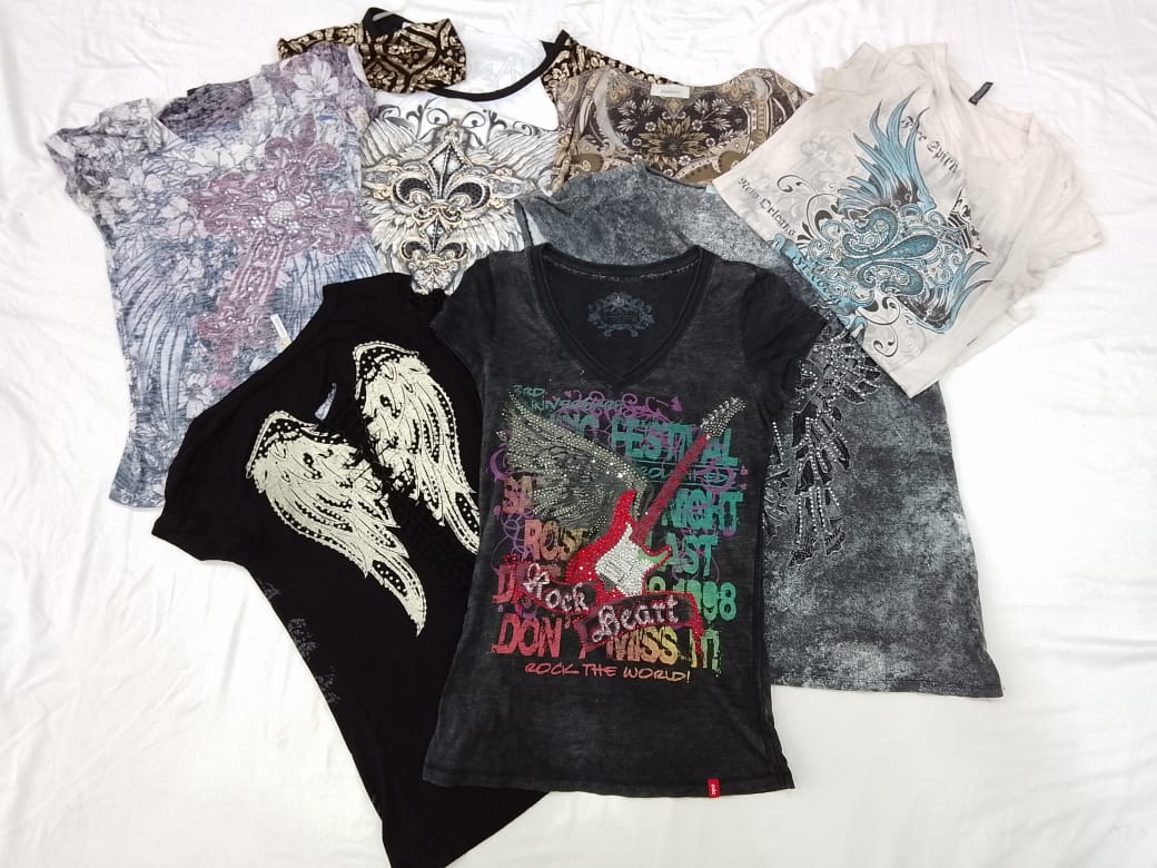 CR4318 Y2K Baby Tees - 15 Pcs