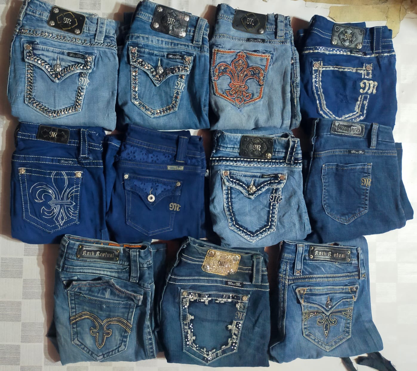 MISS ME ROCK REVIVAL JEANS (ID 1017)