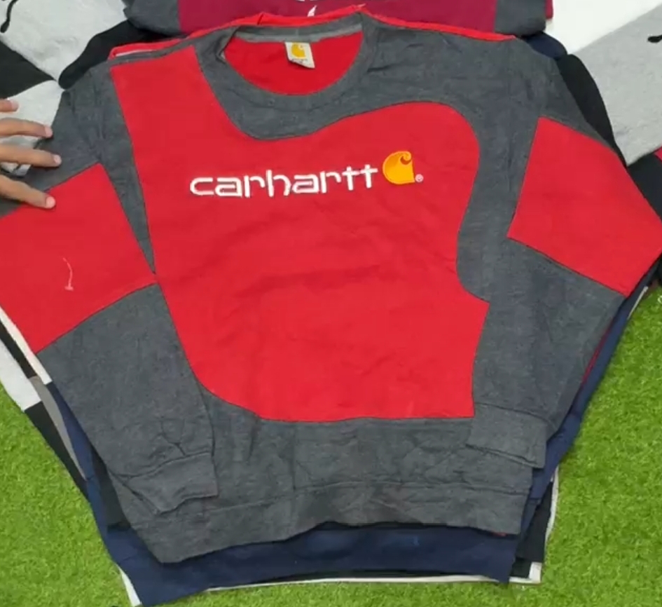 Custom handpick Rework Sweatshirt .Carhartt.stussy 20pcs